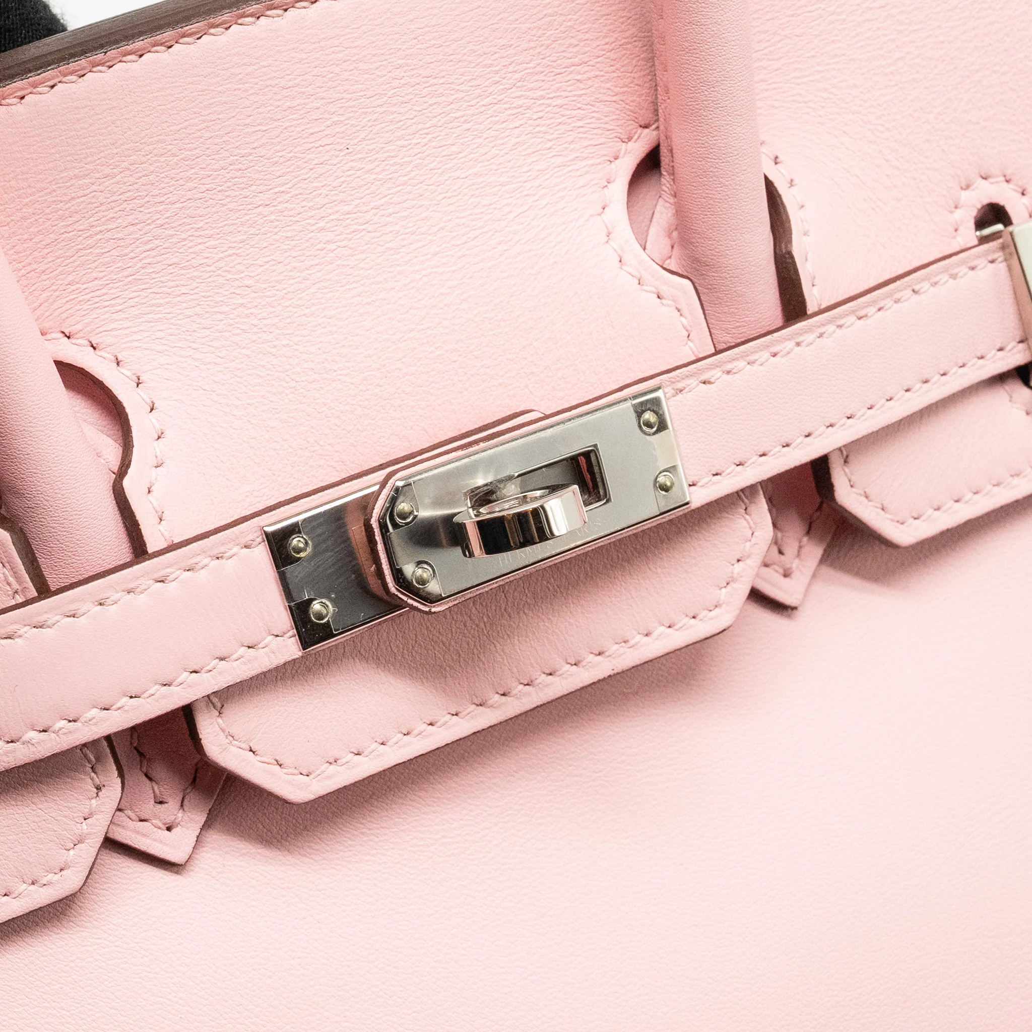 Hermes Birkin 25 Jonathan 3Q Rose Sakura SHW Stamp U - Image 15