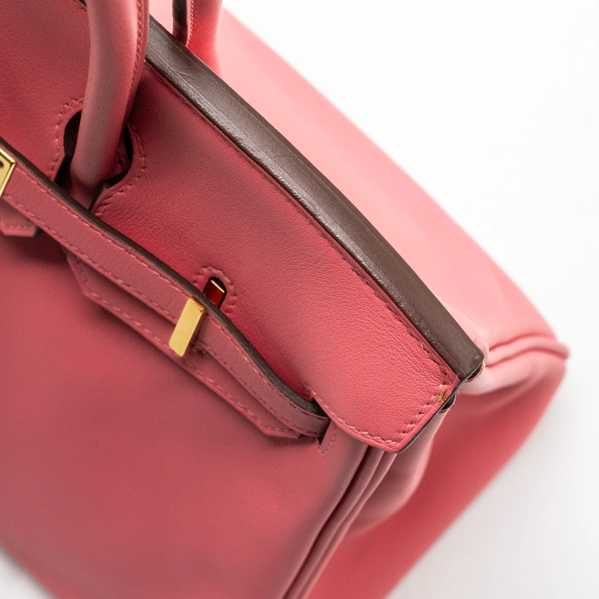 Hermes birkin25 swift rose azalee GHW stamp X - Image 10