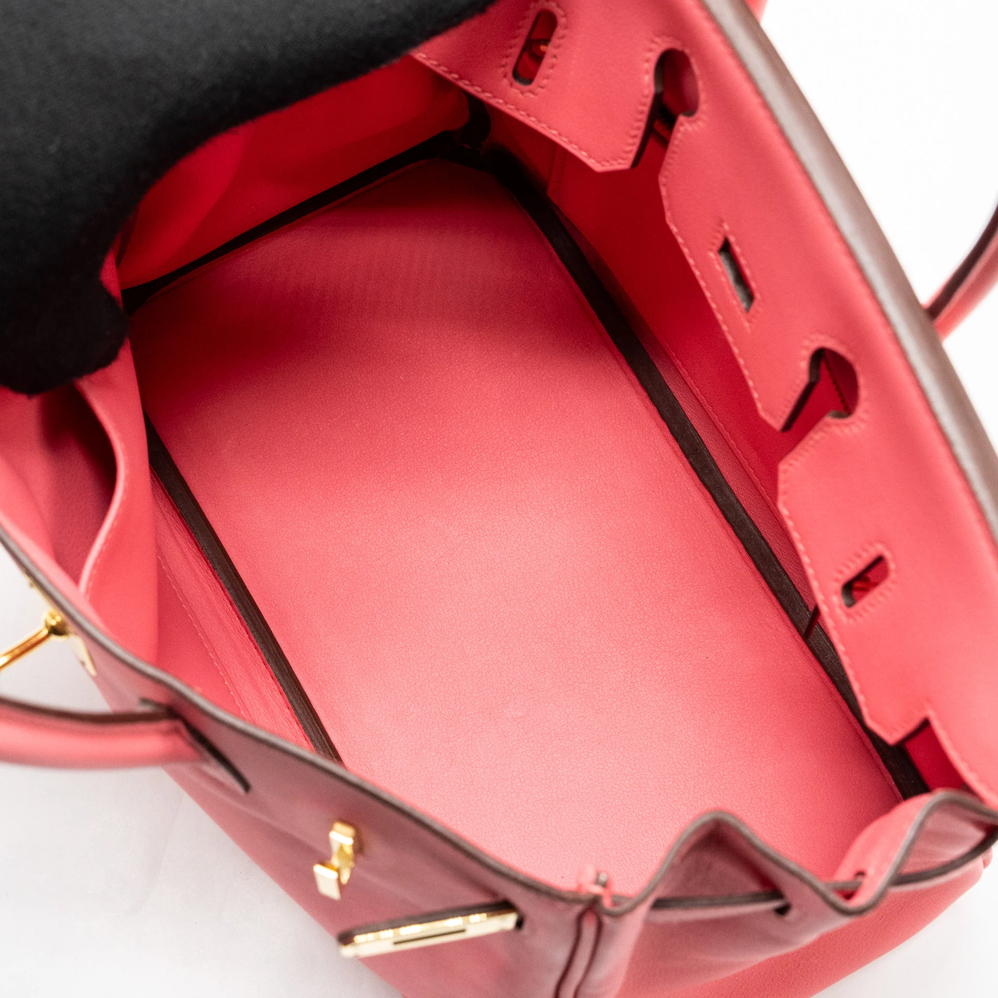 Hermes birkin25 swift rose azalee GHW stamp X - Image 14