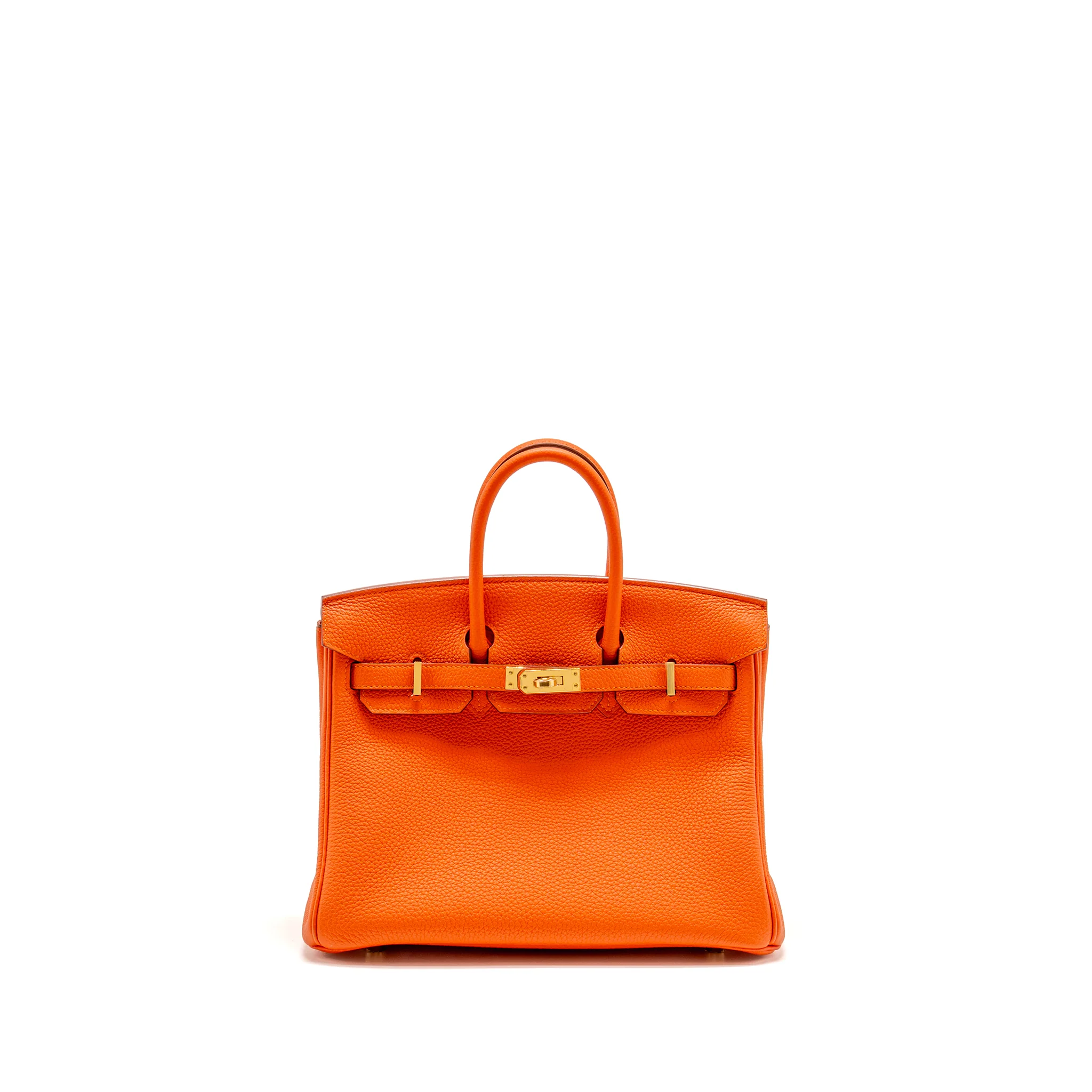Hermes Birkin 25 Togo 9J Feu GHW Stamp Y