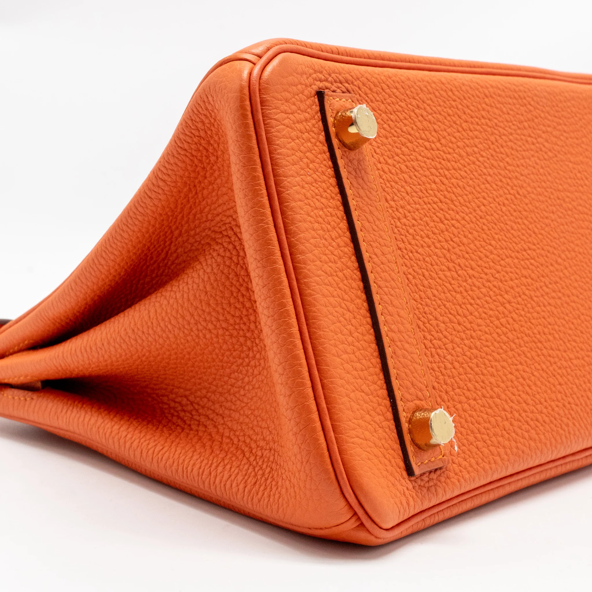 Hermes Birkin 25 Togo 9J Feu GHW Stamp Y - Image 7
