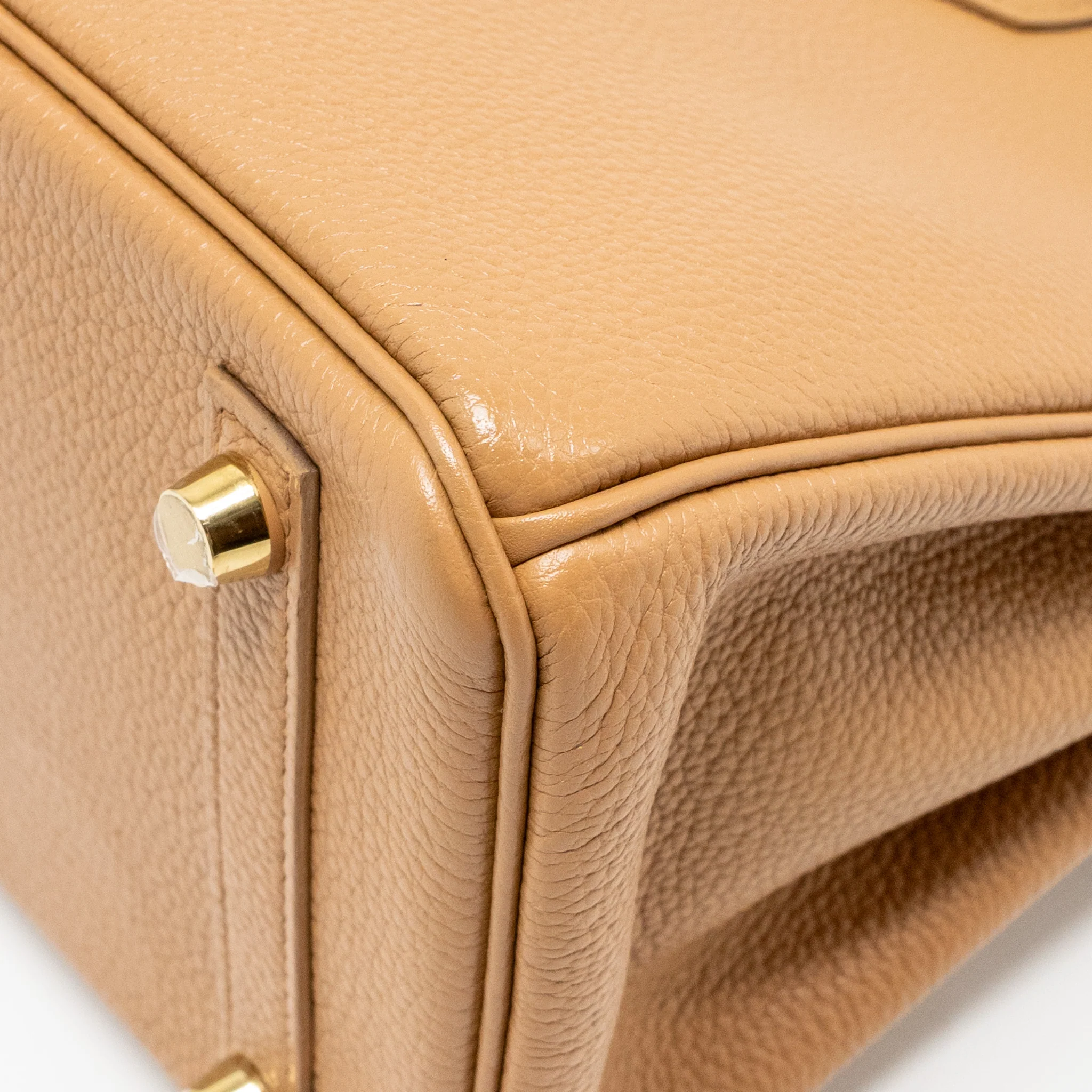 Hermes Birkin 25 Togo Biscuit GHW Stamp U - Image 11
