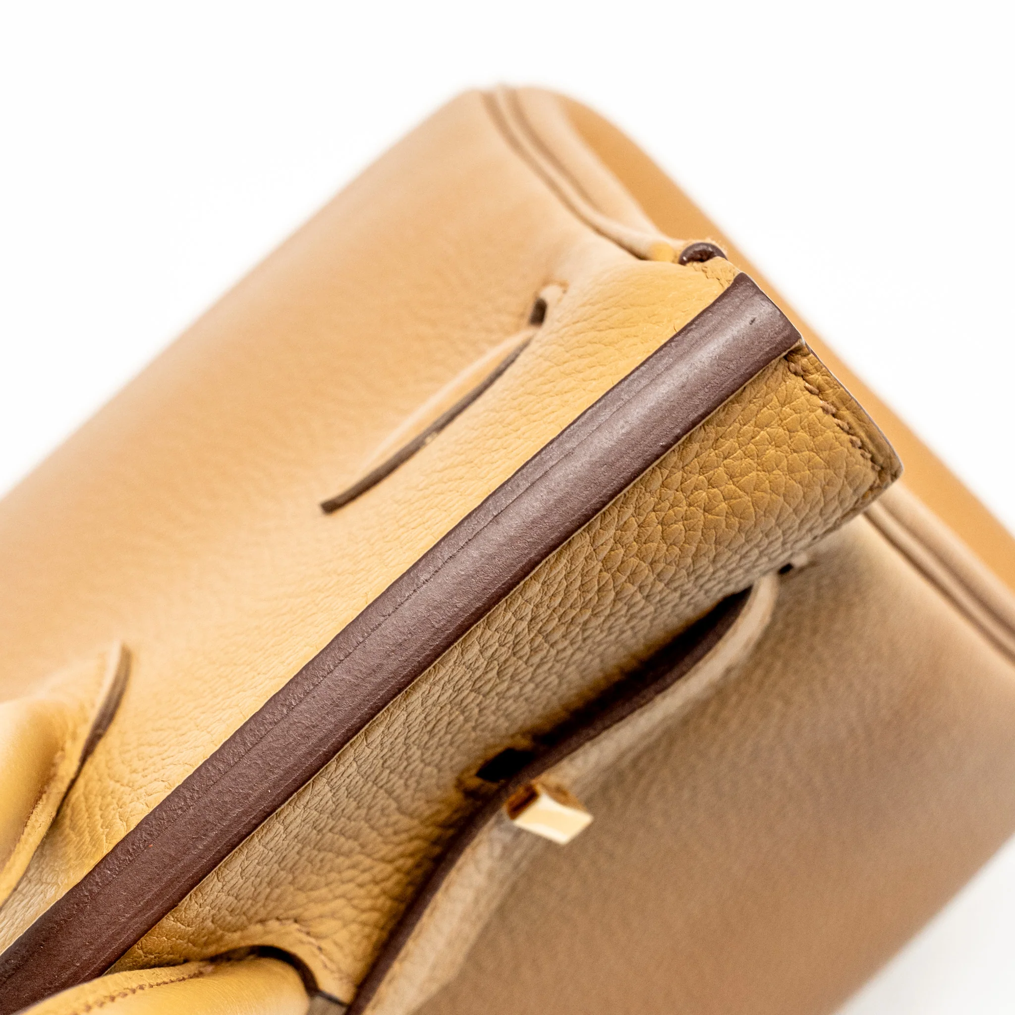Hermes Birkin 25 Togo Biscuit GHW Stamp U - Image 13