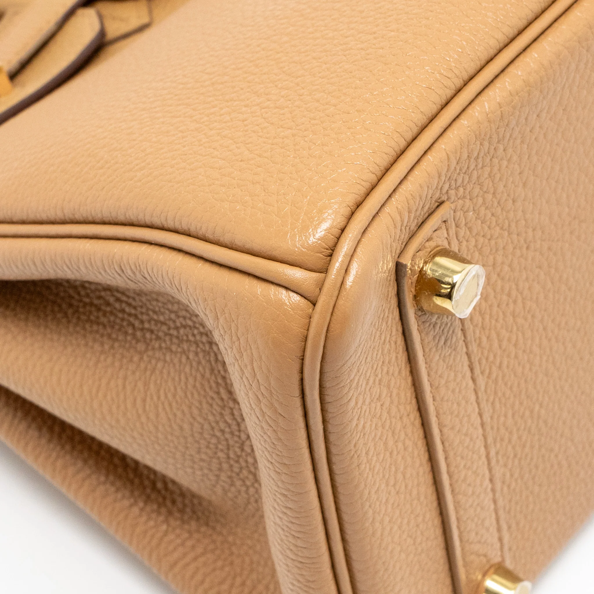 Hermes Birkin 25 Togo Biscuit GHW Stamp U - Image 8