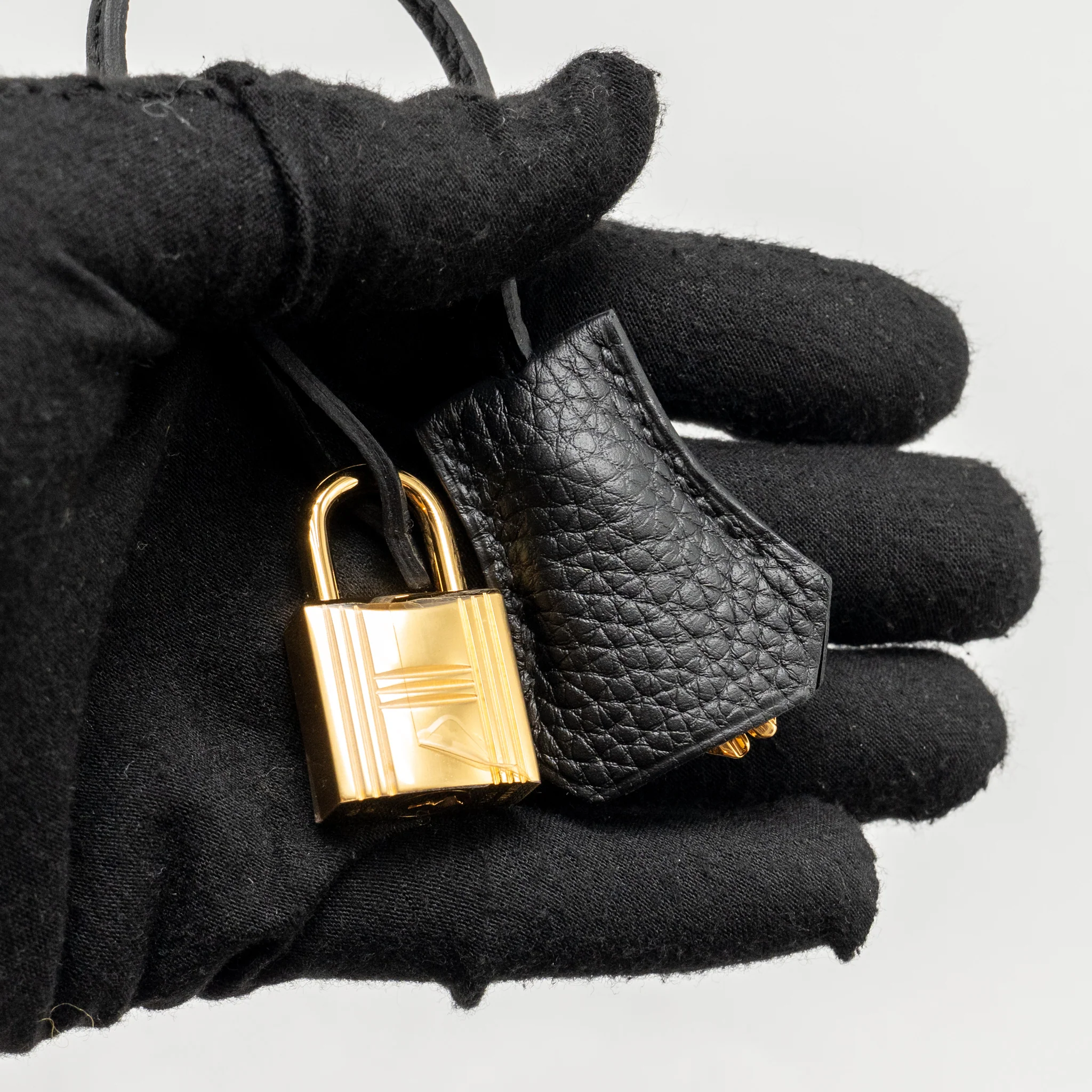 Hermes Birkin 25 Togo black GHW Stamp U - Image 17