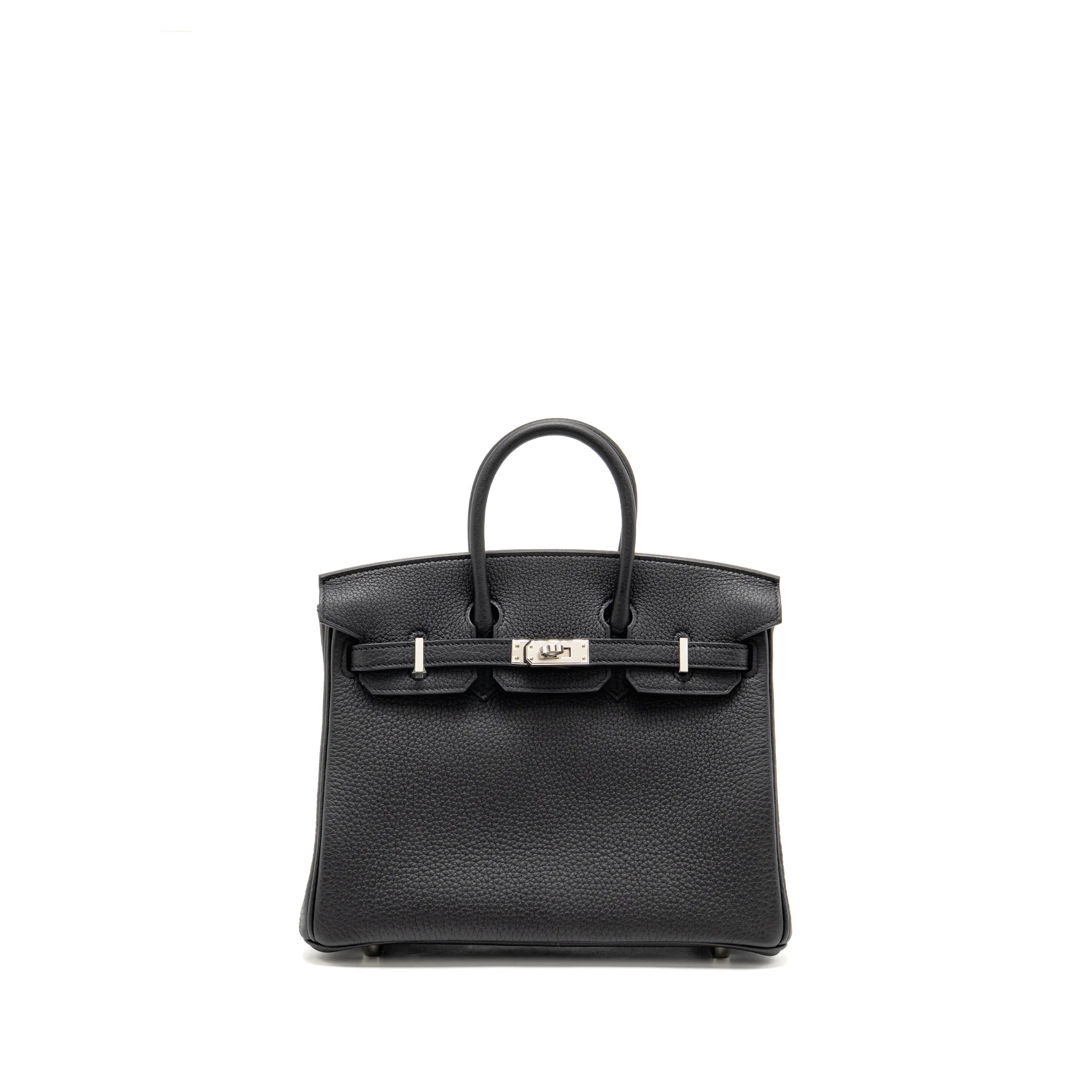 Hermes Birkin 25 togo black SHW Stamp K