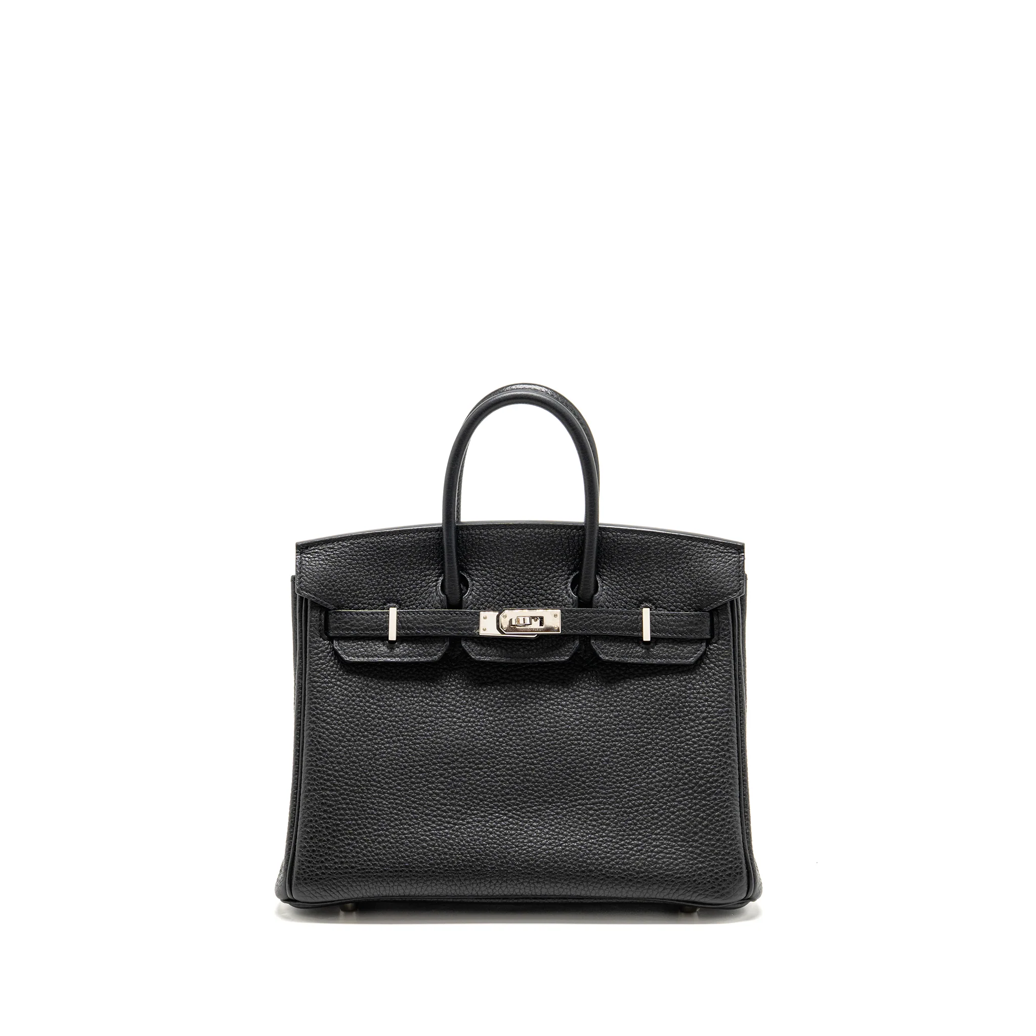 Hermes Birkin 25 Togo Black SHW Stamp Y