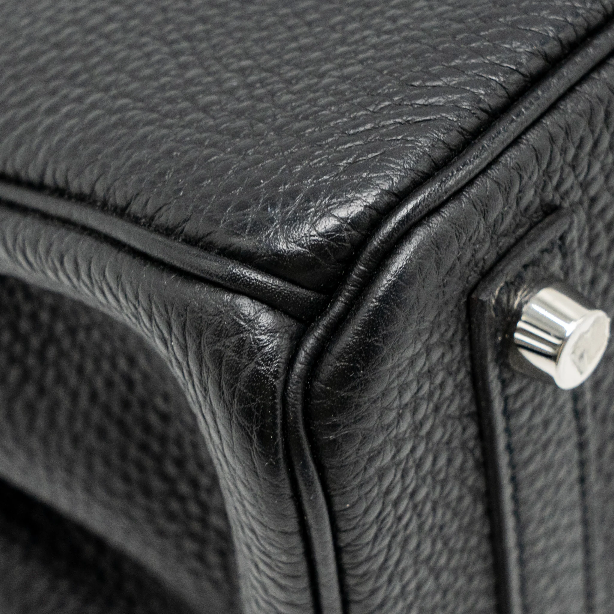 Hermes Birkin 25 Togo Black SHW Stamp Y - Image 10