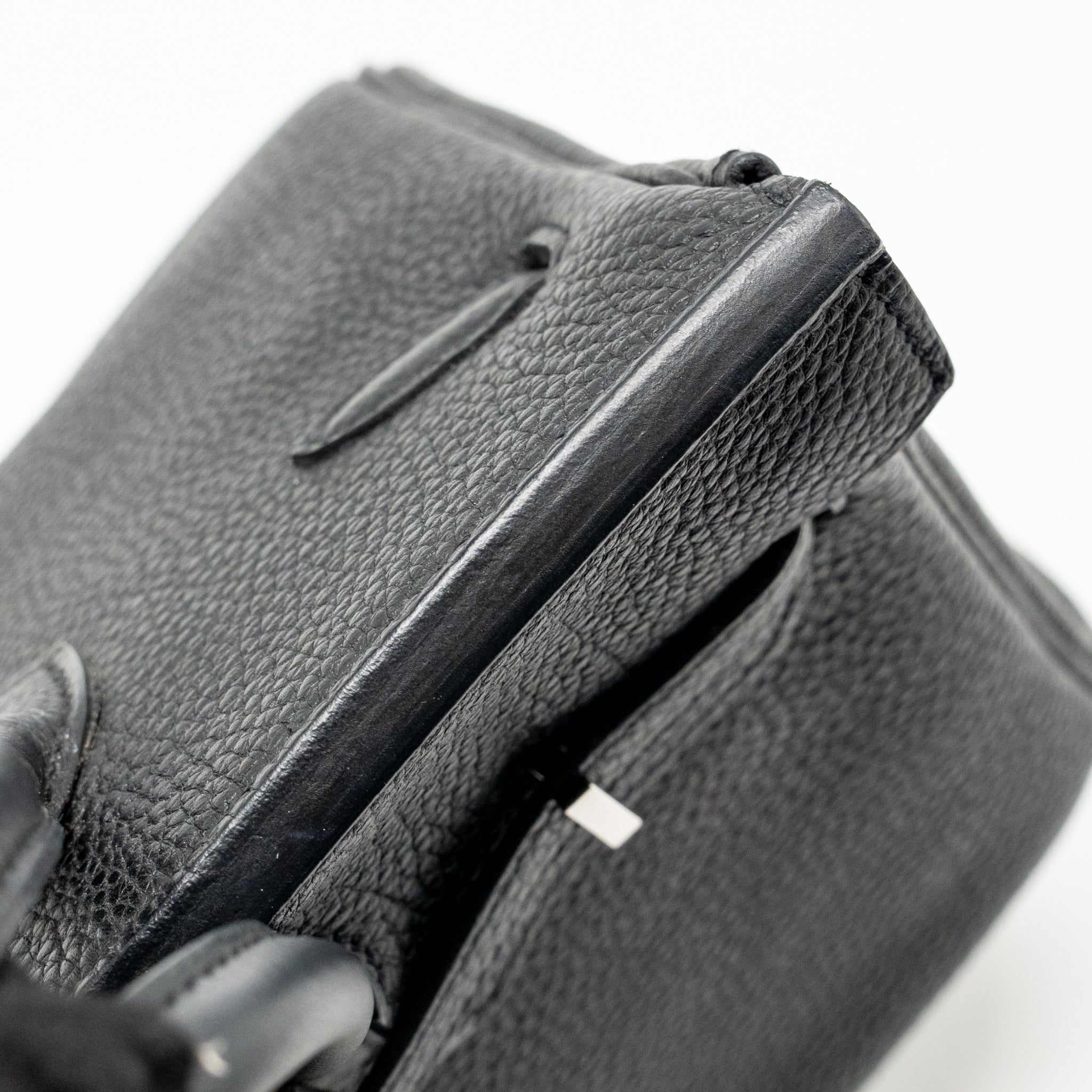 Hermes Birkin 25 Togo Black SHW Stamp Y - Image 12