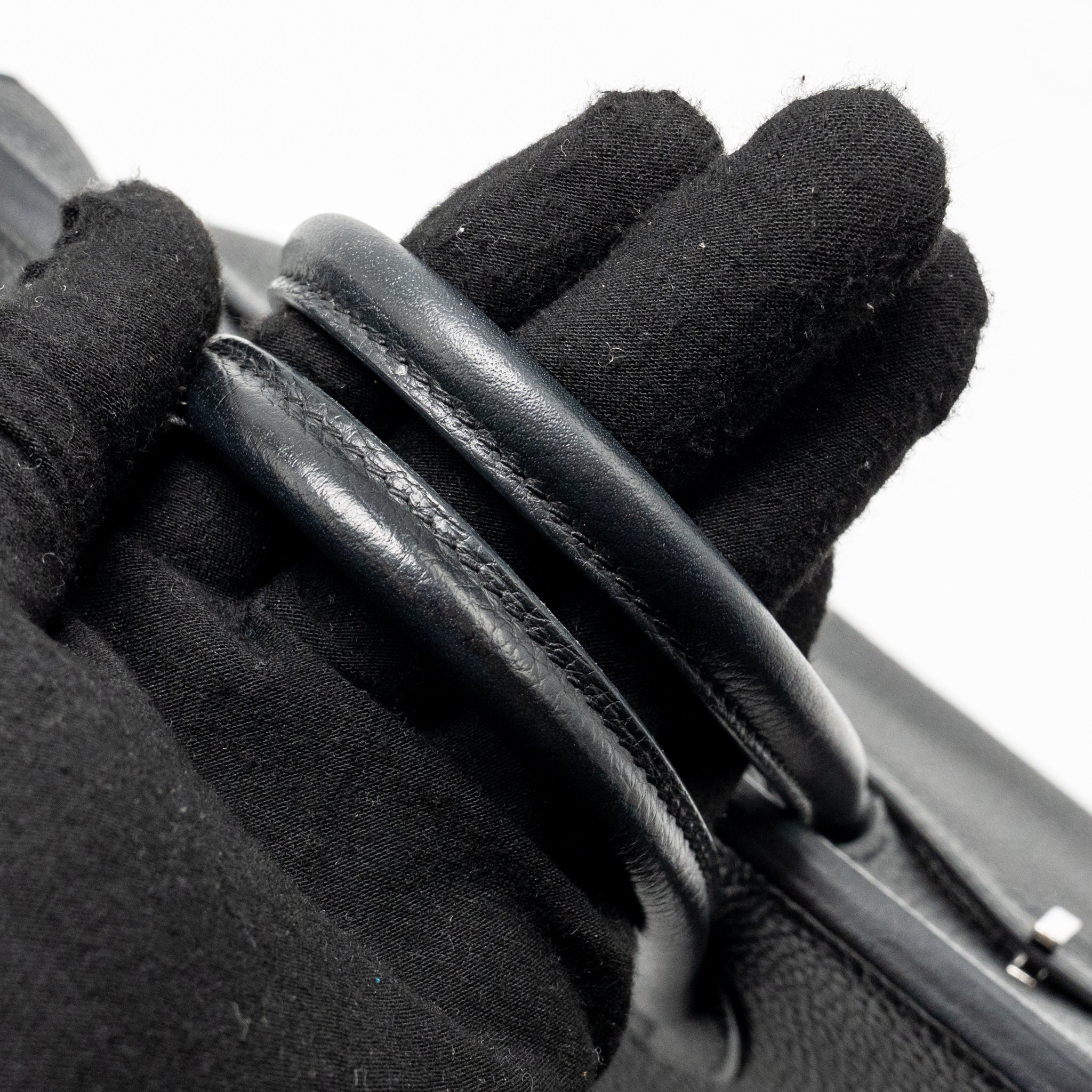 Hermes Birkin 25 Togo Black SHW Stamp Y - Image 14