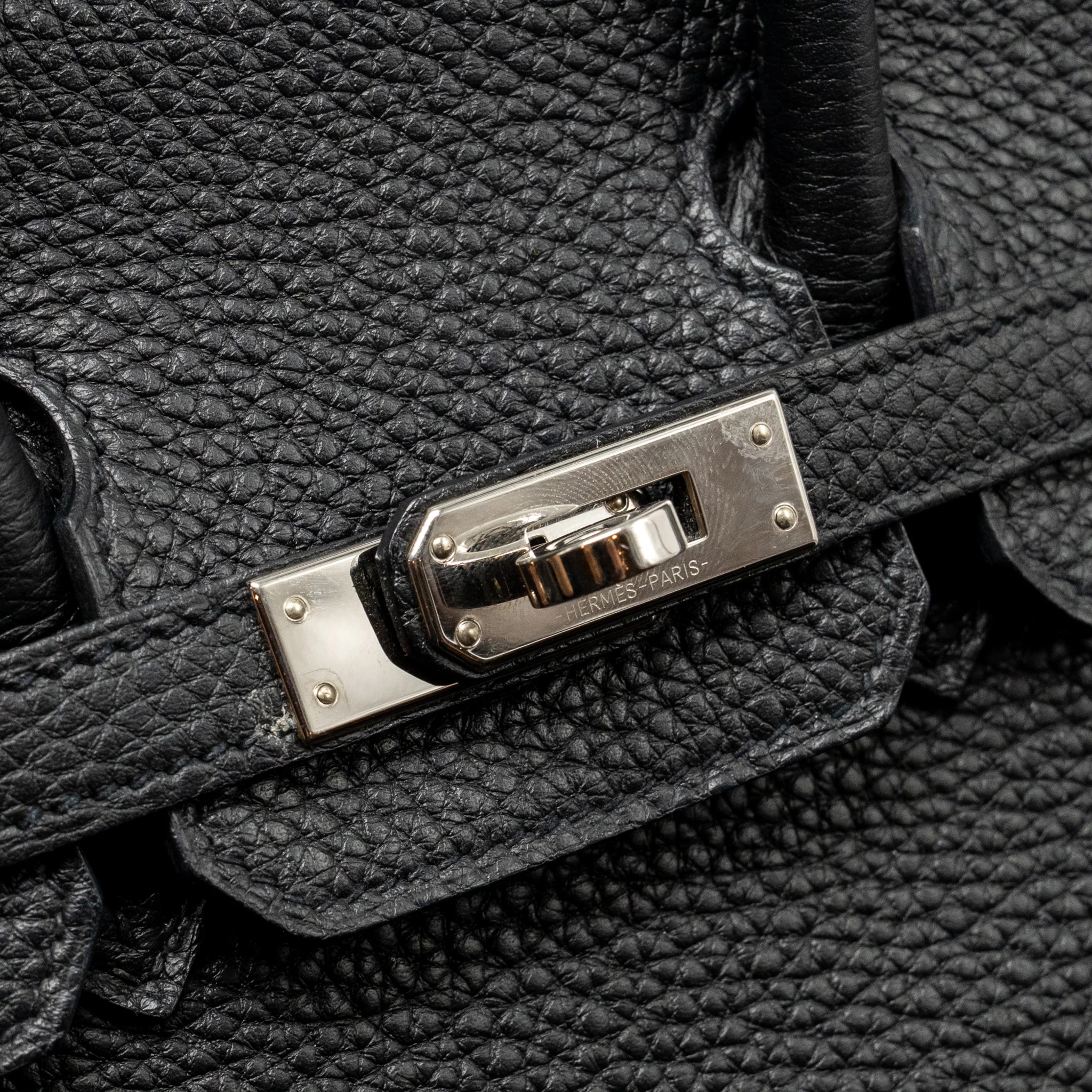 Hermes Birkin 25 Togo Black SHW Stamp Y - Image 15