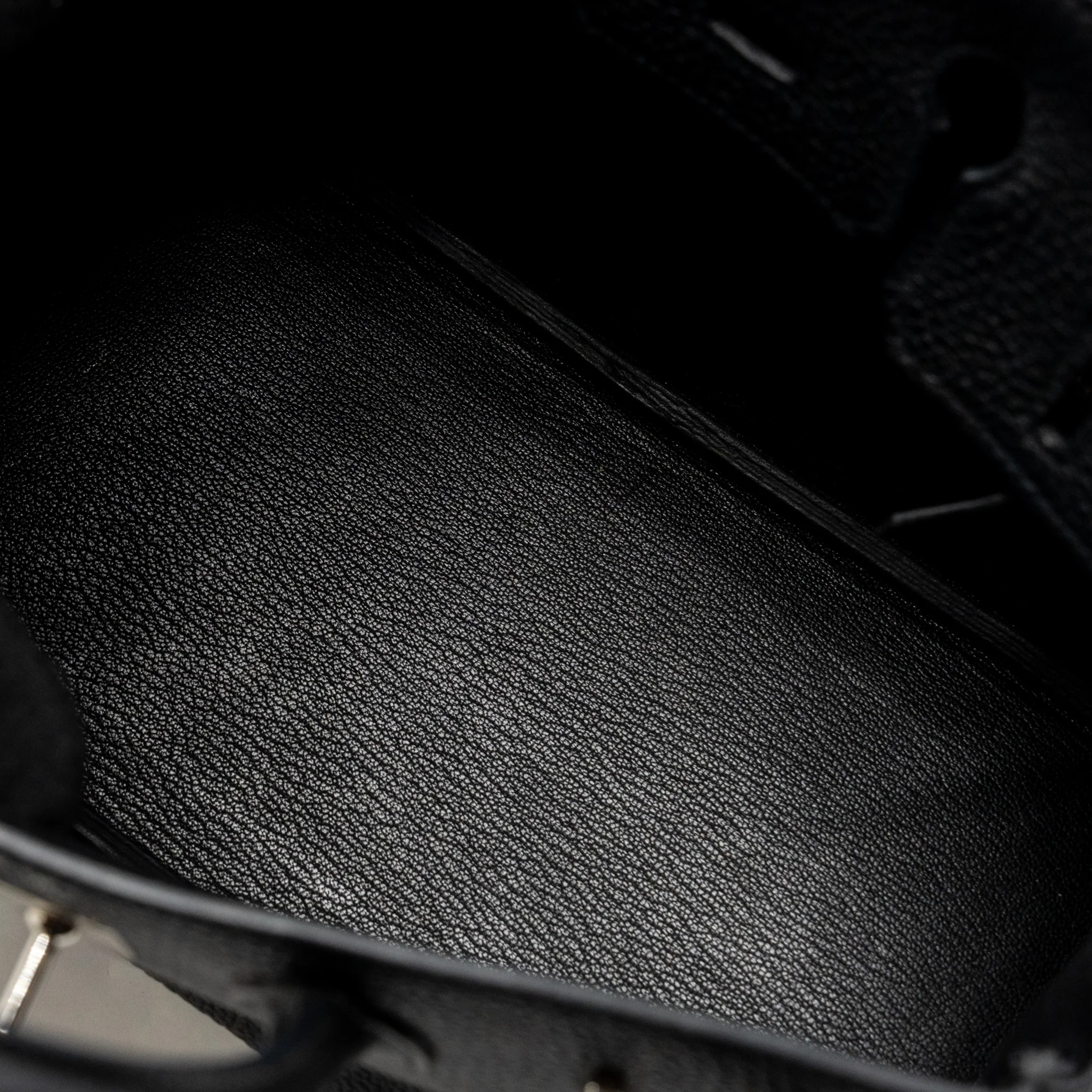 Hermes Birkin 25 Togo Black SHW Stamp Y - Image 17