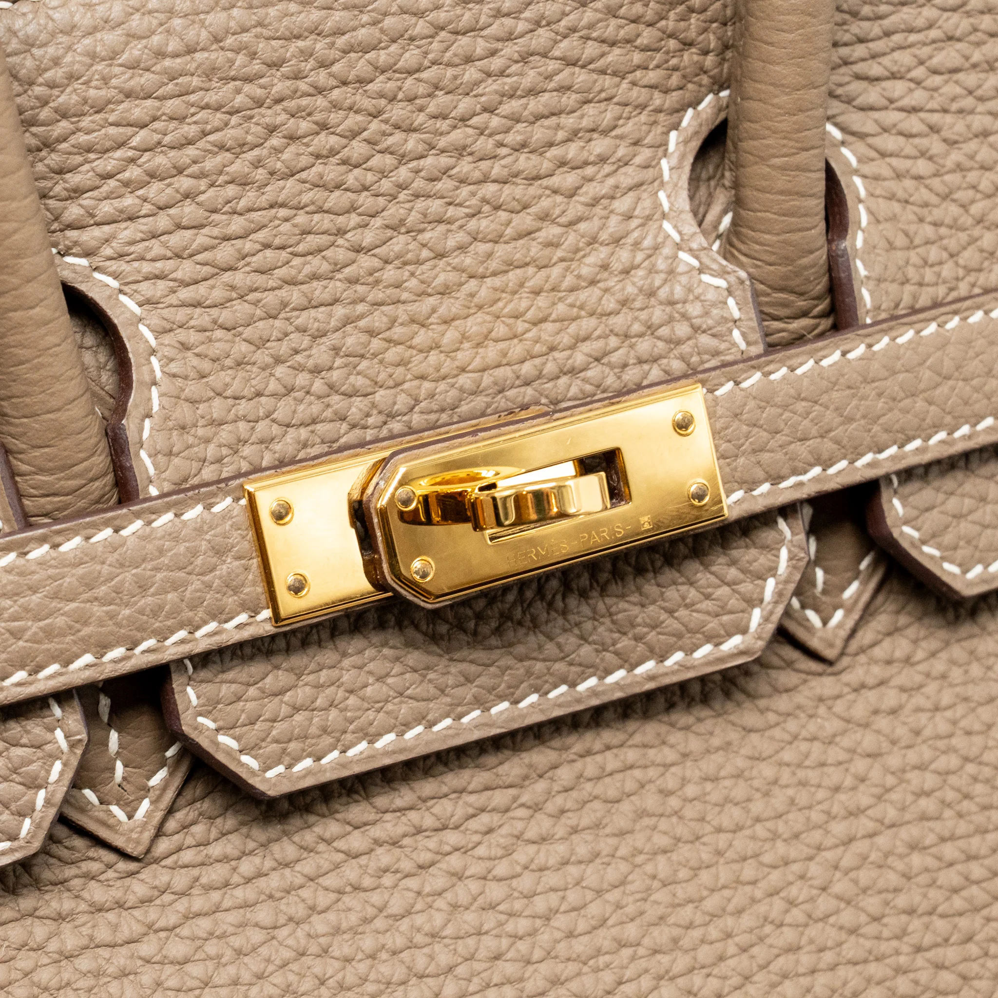 Hermes Birkin 25 togo etoupe GHW stamp A - Image 14