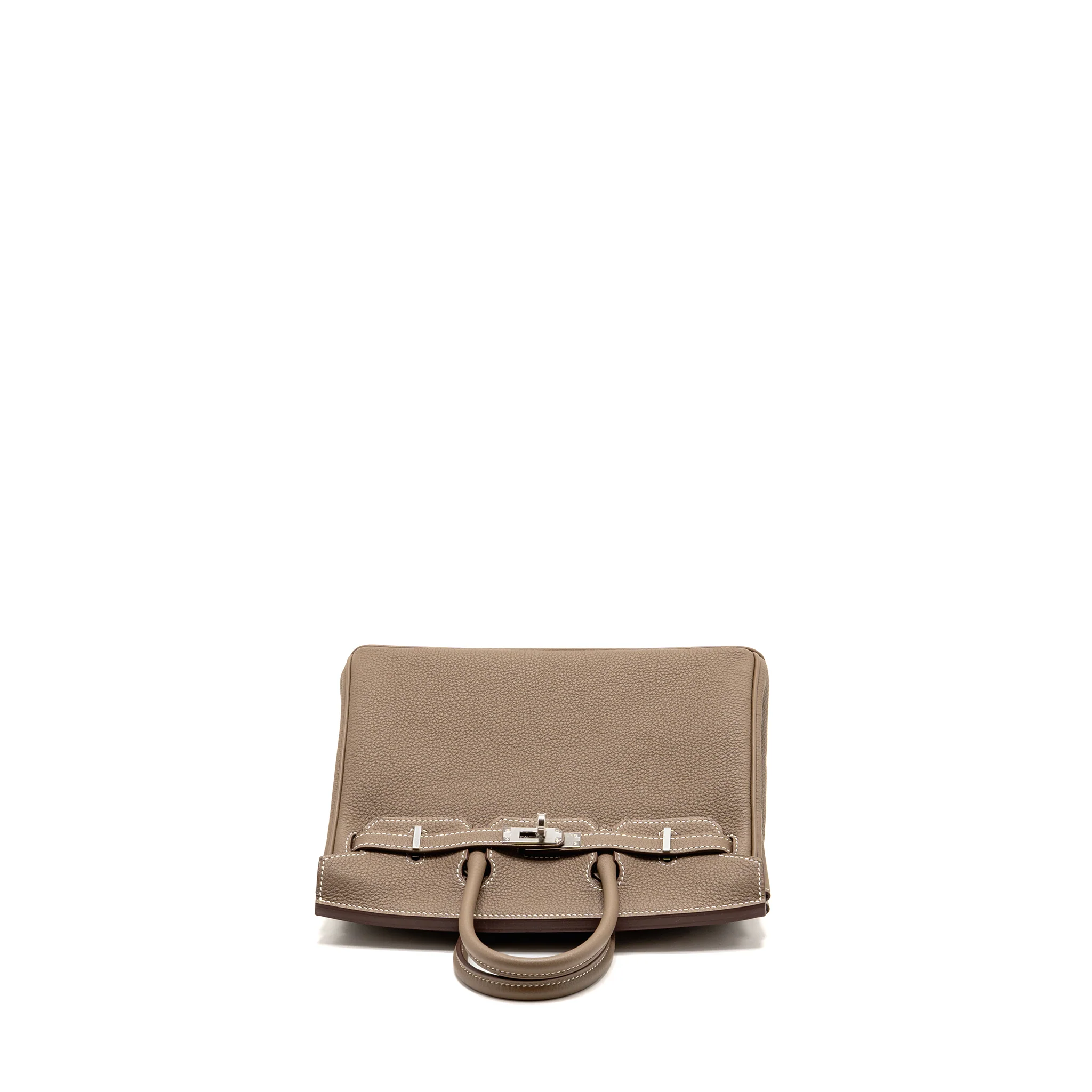 Hermes Birkin 25 Togo Etoupe SHW Stamp U - Image 5