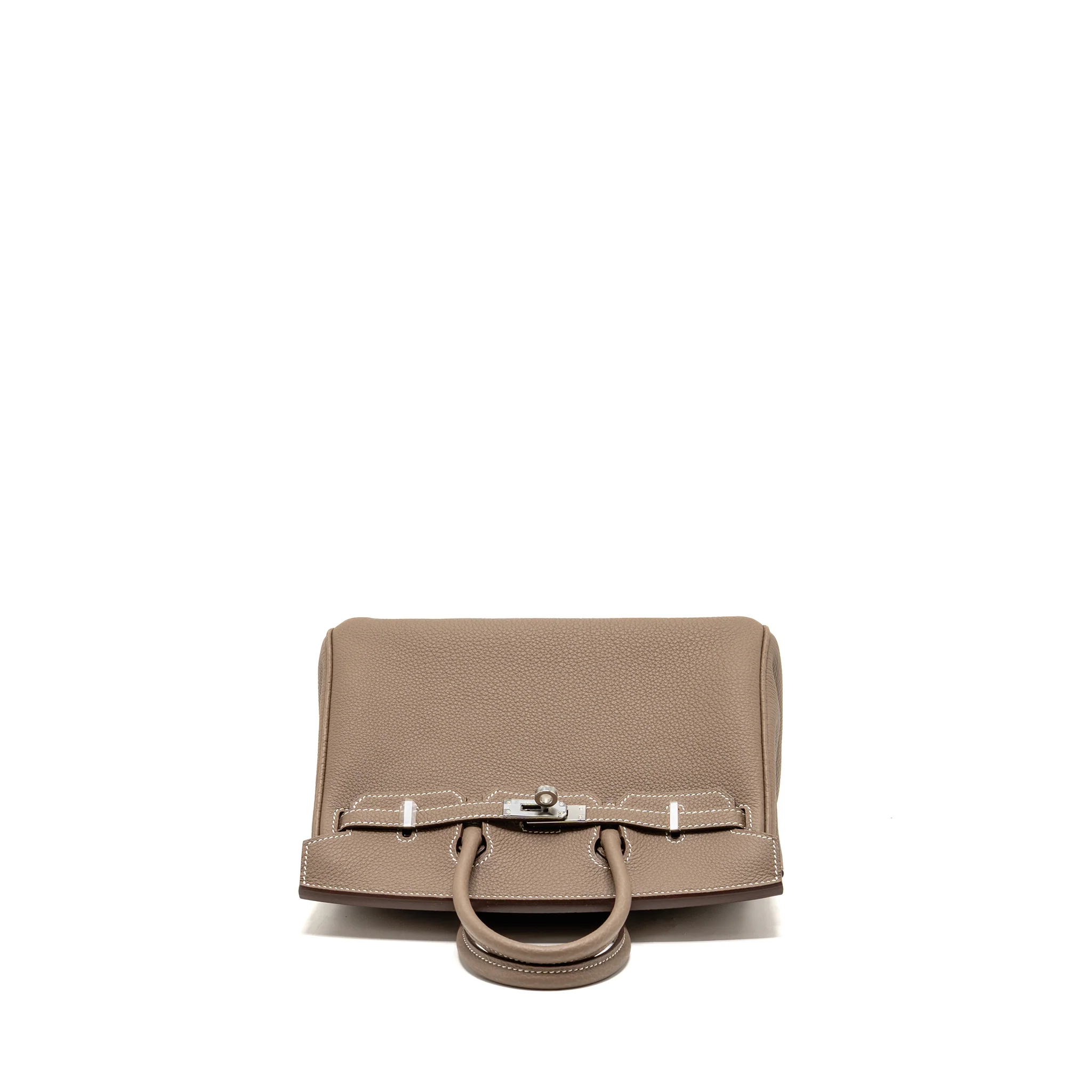 Hermes Birkin 25 togo etoupe SHW Stamp W - Image 5
