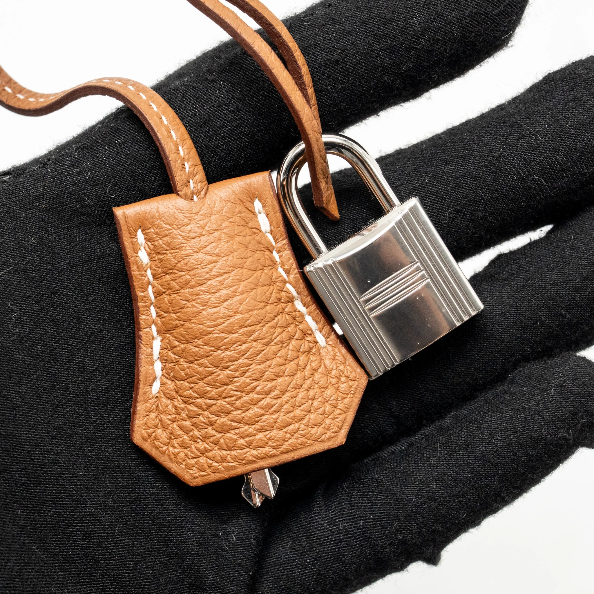 Hermes Birkin 25 Togo GOLD SHW Stamp K - Image 18
