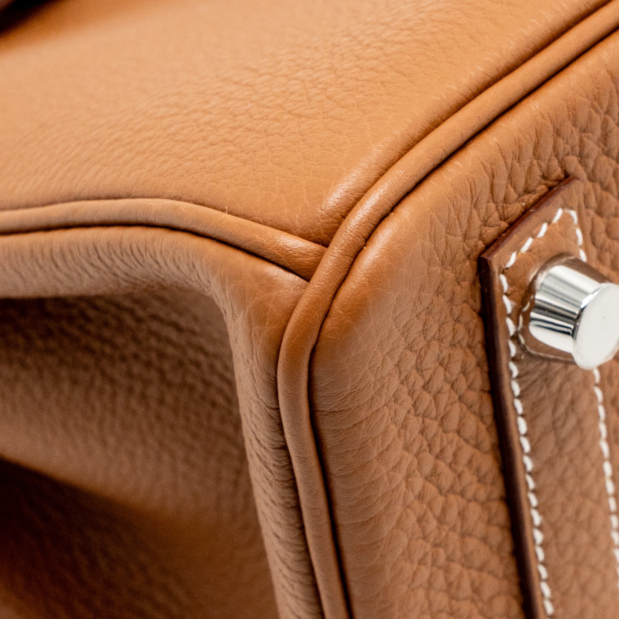 Hermes Birkin 25 Togo GOLD SHW Stamp K - Image 9