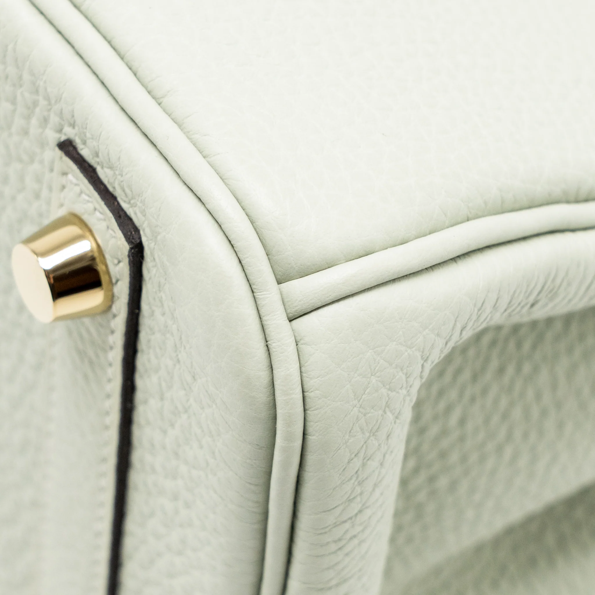 Hermes Birkin 25 togo Gris Neve GHW stamp B - Image 11