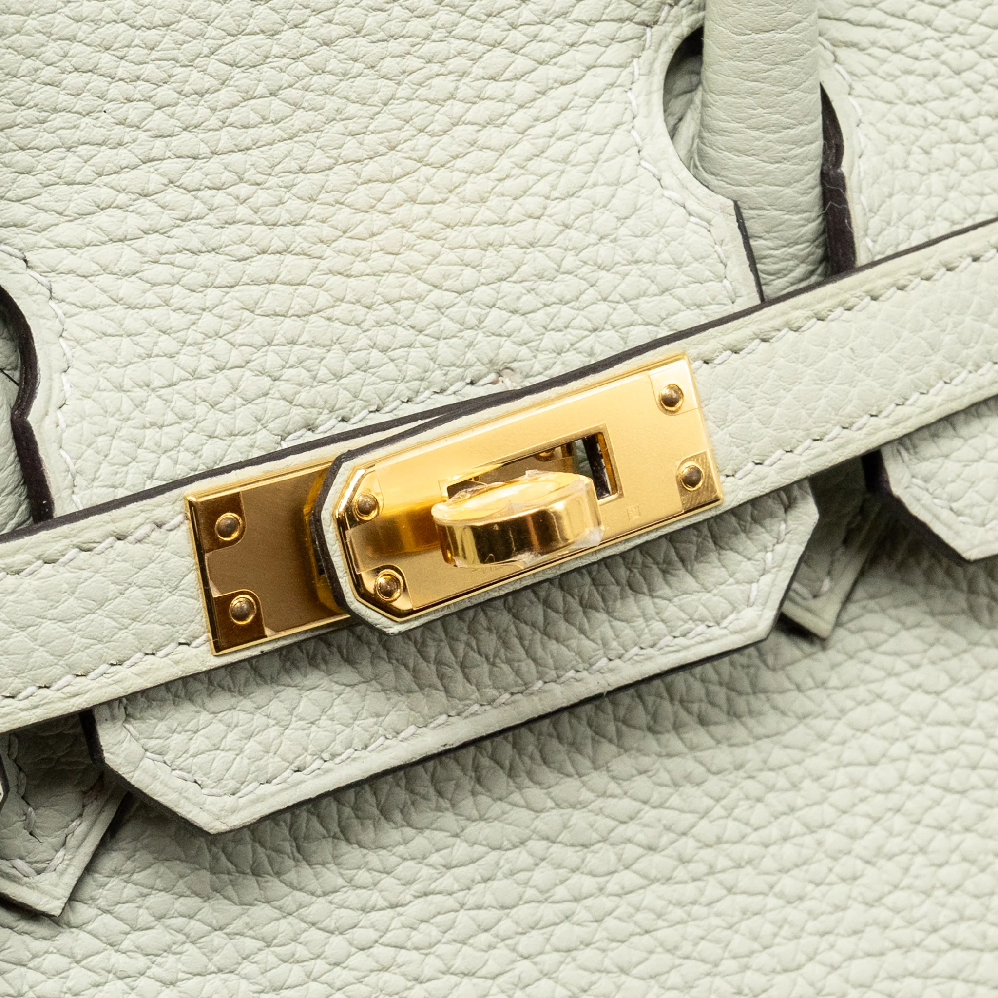 Hermes Birkin 25 togo Gris Neve GHW stamp B - Image 15