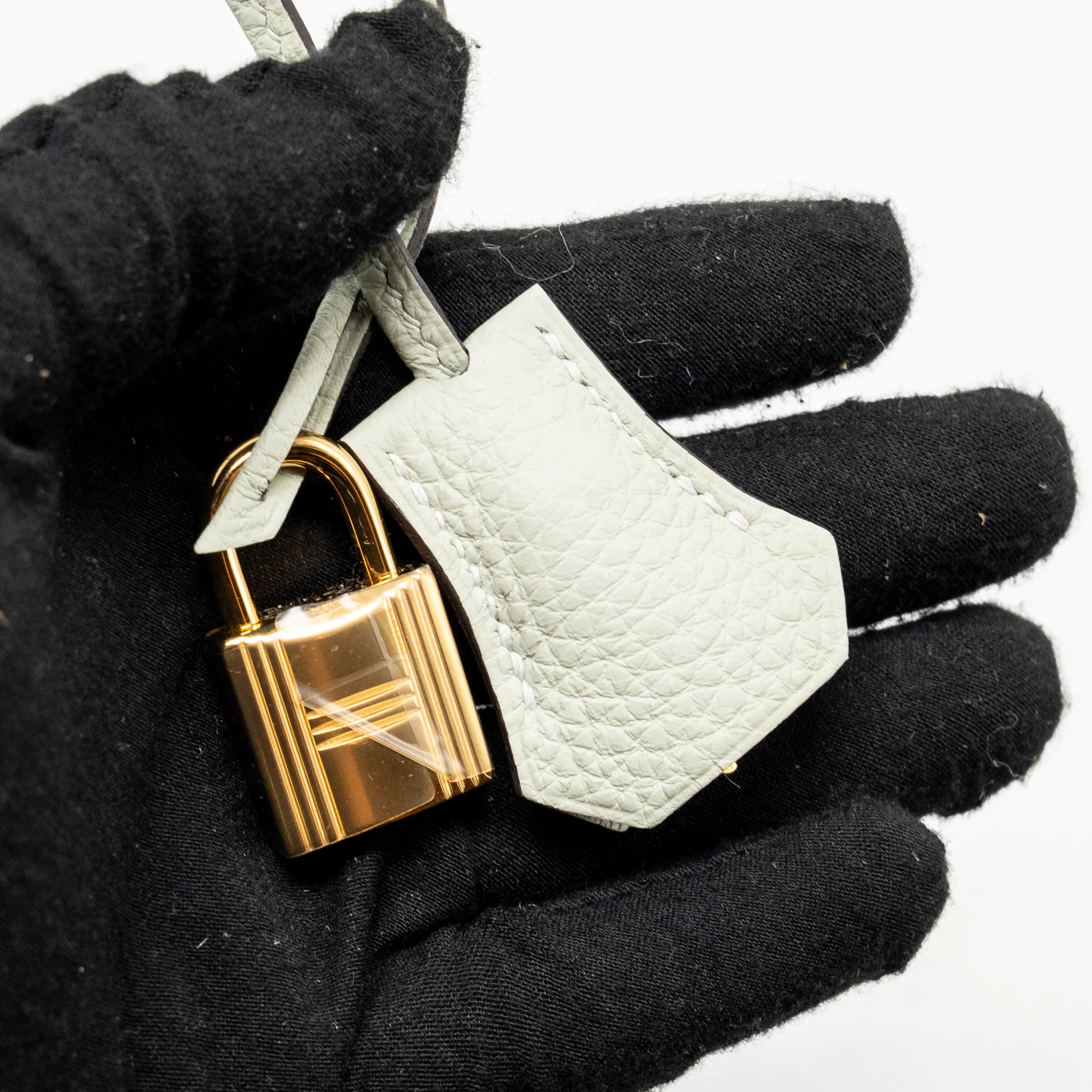 Hermes Birkin 25 togo Gris Neve GHW stamp B - Image 19