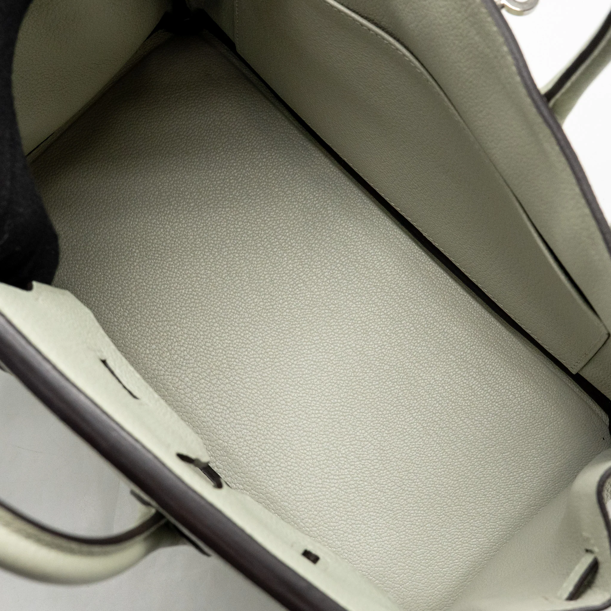 Hermes Birkin 25 togo gris neve SHW stamp B - Image 17