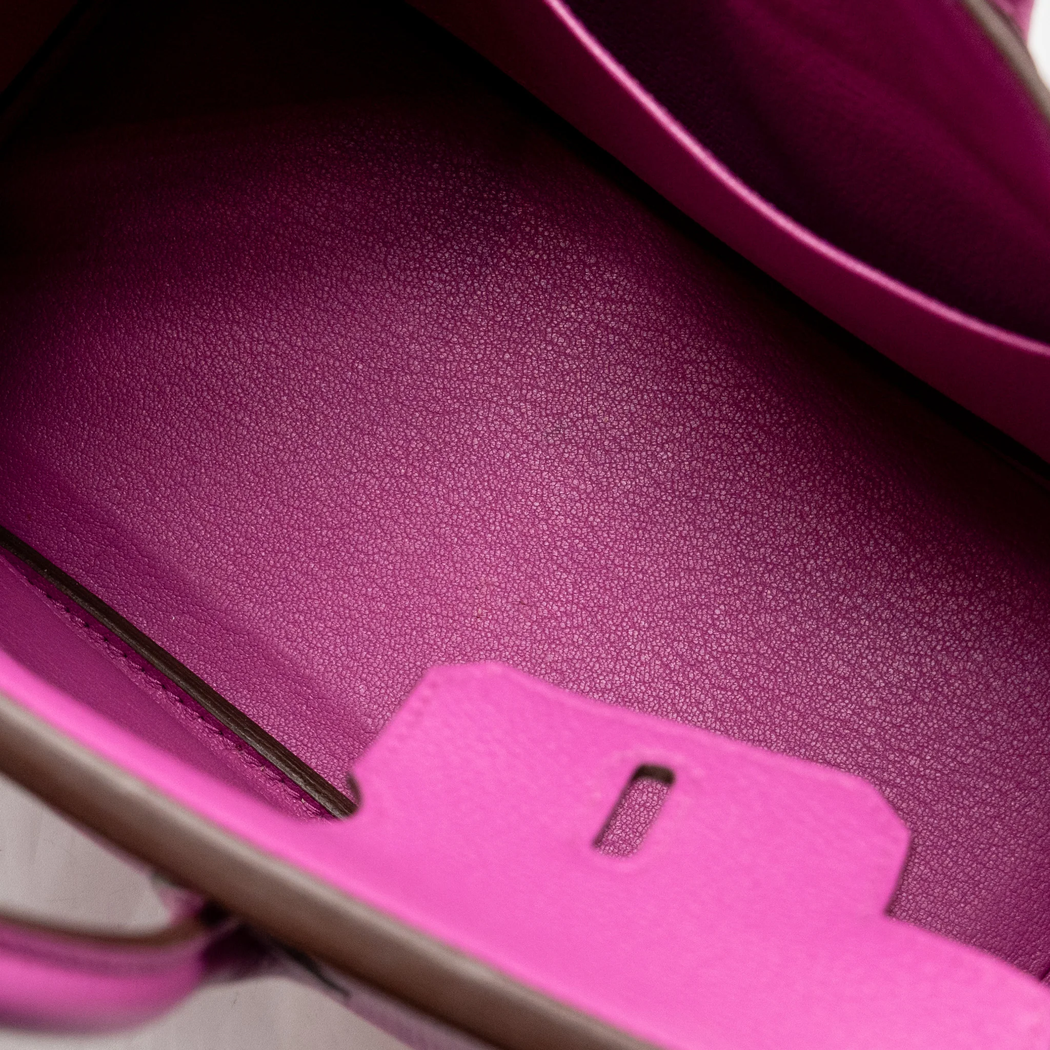 Hermes Birkin 25 Togo Magnolia SHW Stamp C - Image 17