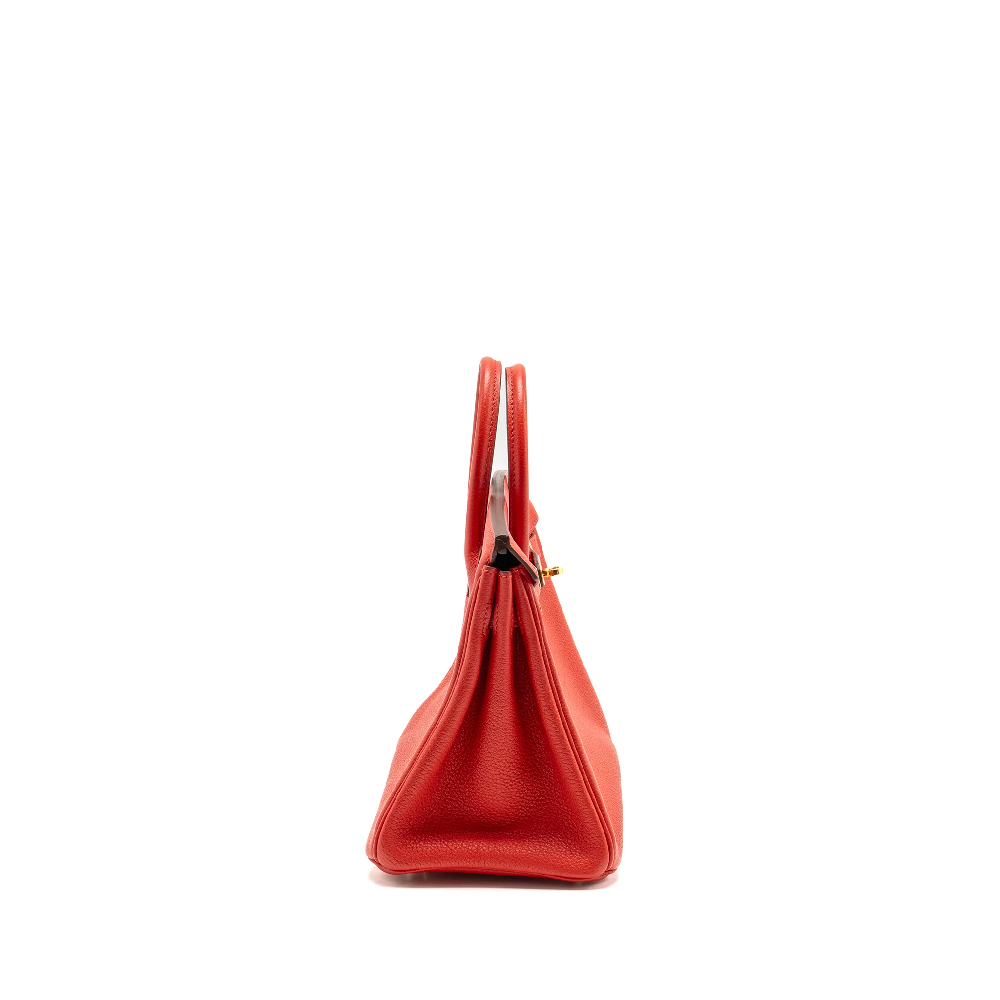 Hermes Birkin 25 togo rouge de Coeur GHW stamp C - Image 3