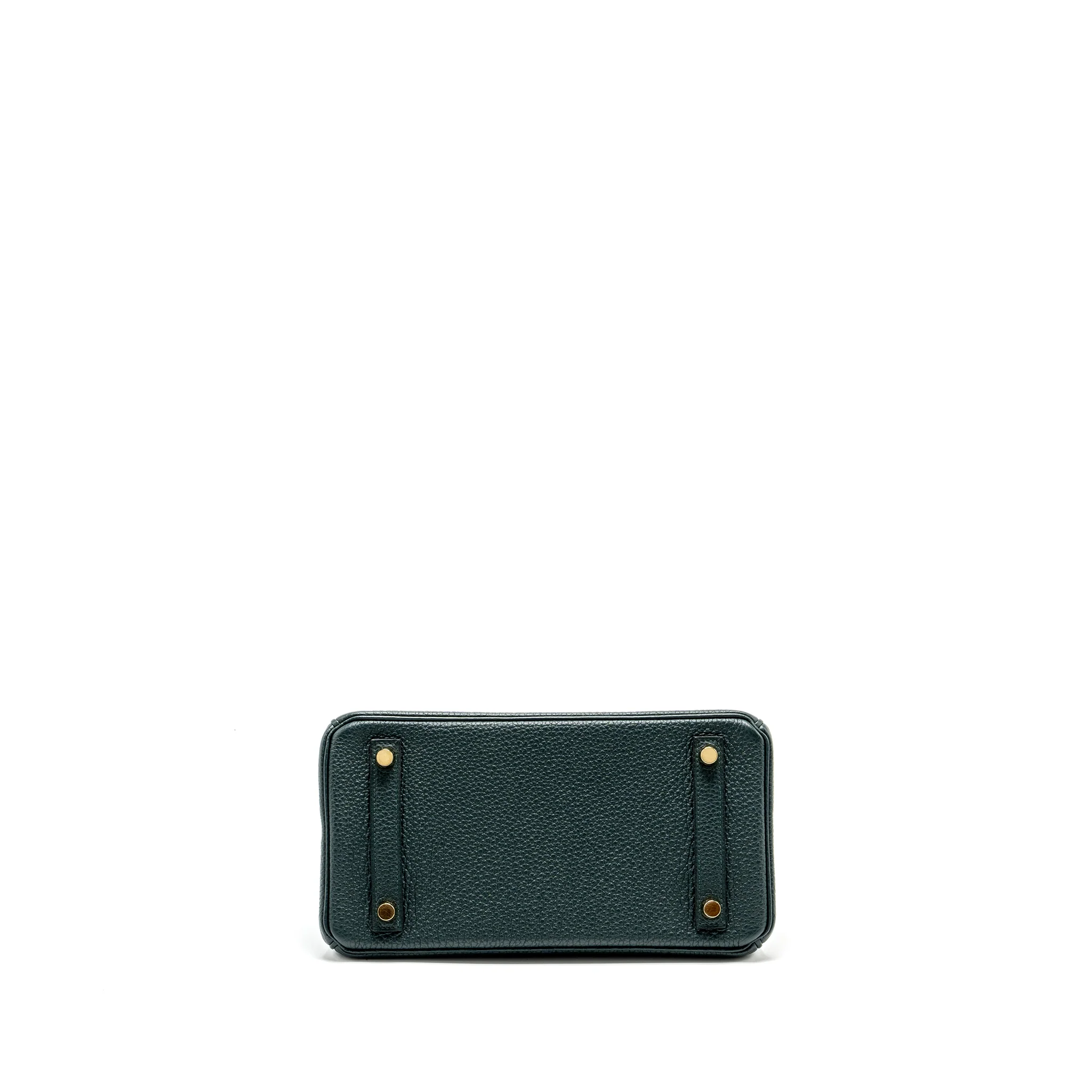Hermes Birkin 25 Togo Vert Cypres GHW Stamp U - Image 5
