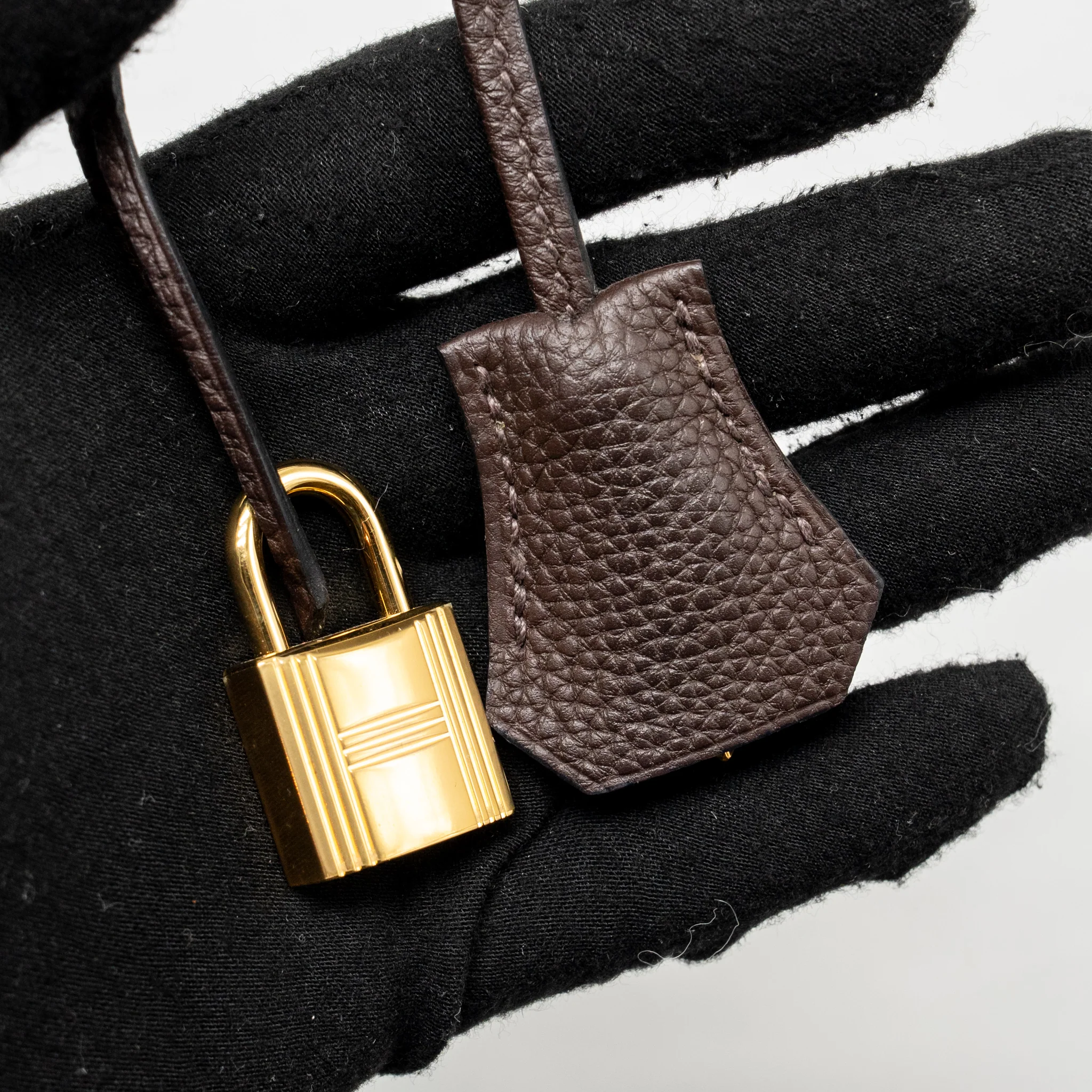 Hermes Kelly 28 Togo Chocolate GHW Stamp Y - Image 18