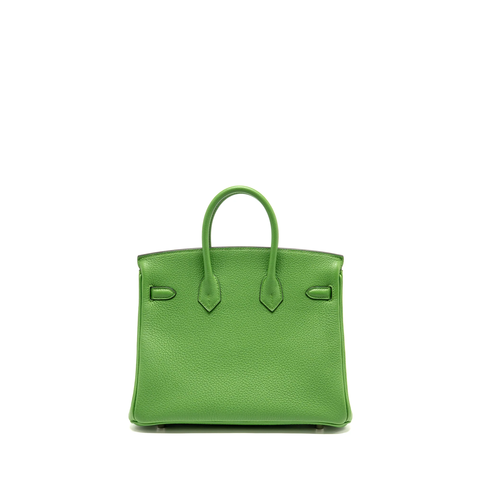 Hermes Birkin 25 Togo Vert Yucca SHW Stamp B - Image 2