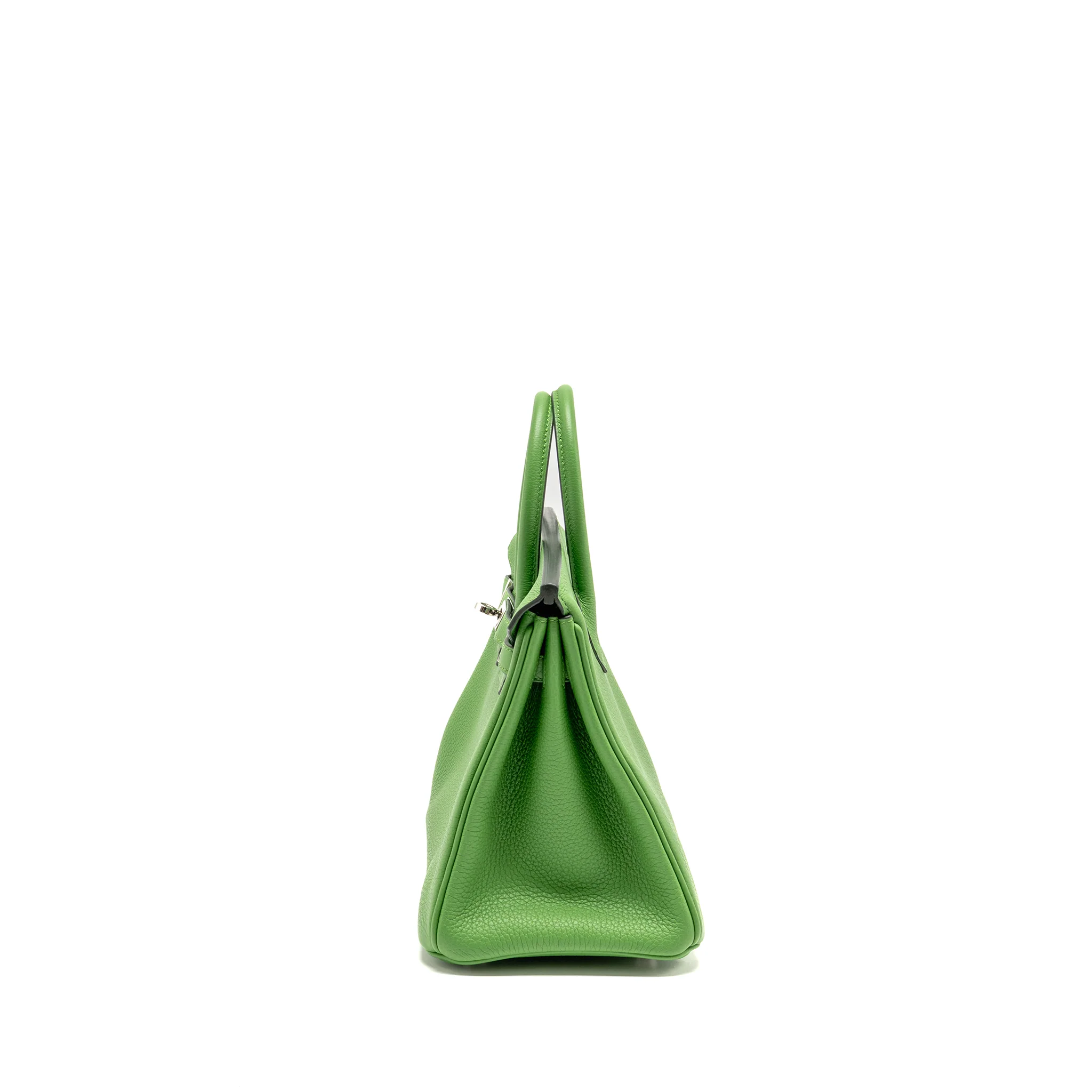 Hermes Birkin 25 Togo Vert Yucca SHW Stamp B - Image 4