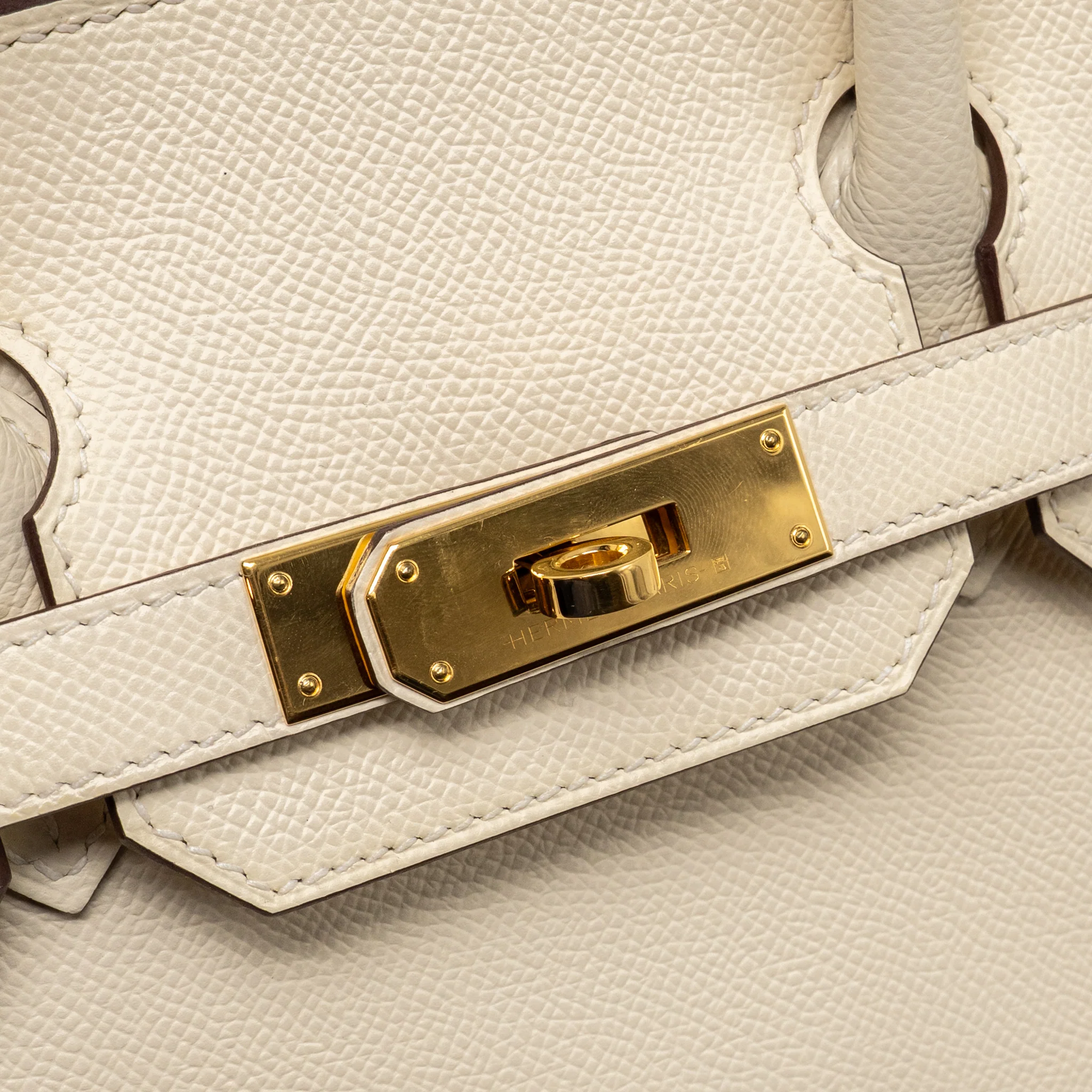 Hermes Birkin 30 Epsom Nata GHW stamp Z - Image 15
