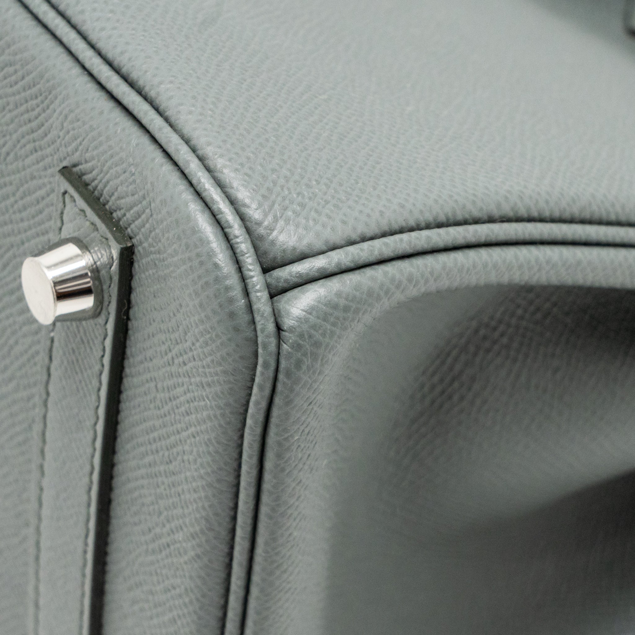 Hermes Birkin 30 Epsom Vert Amande SHW Stamp Y - Image 10