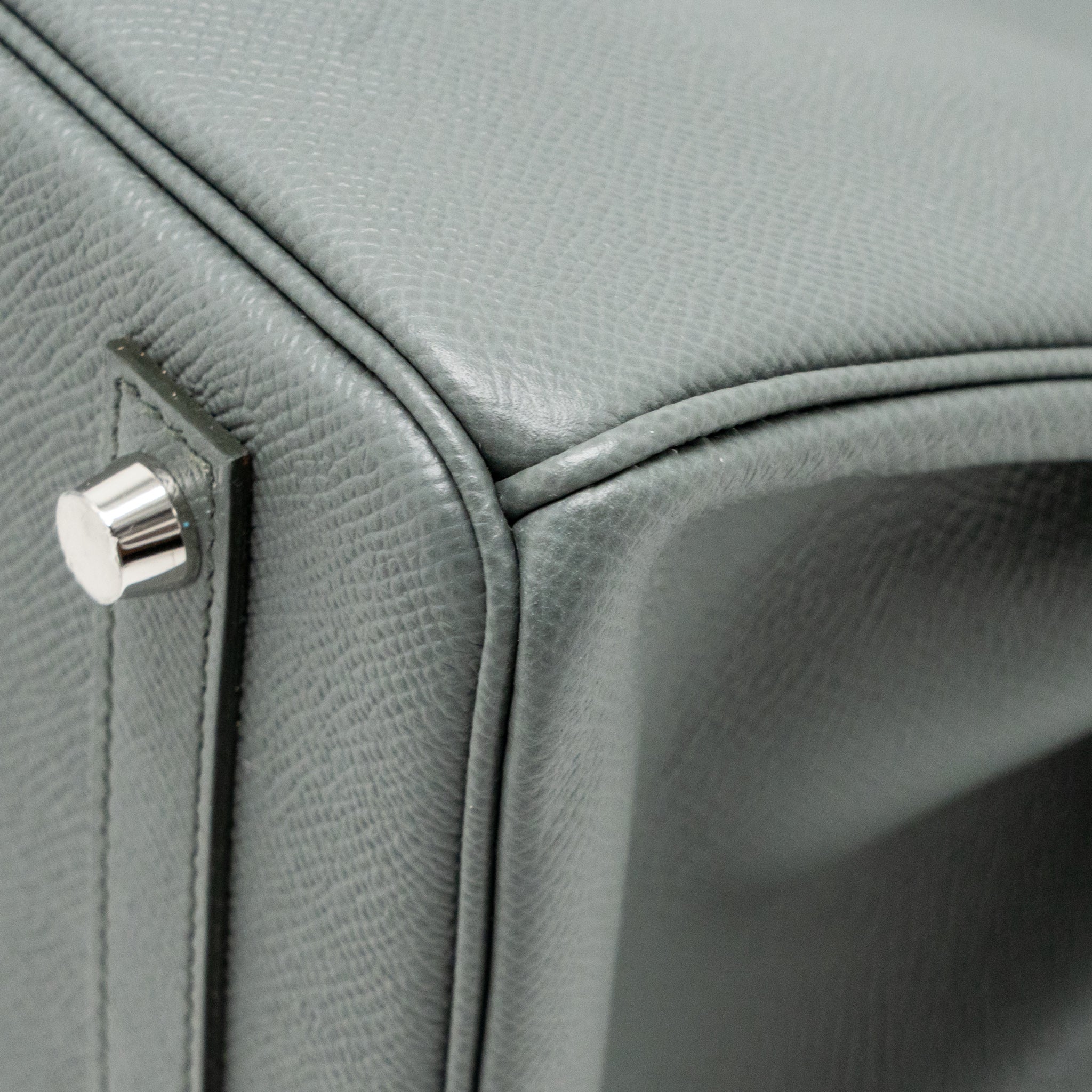 Hermes Birkin 30 Epsom Vert Amande SHW Stamp Y - Image 12