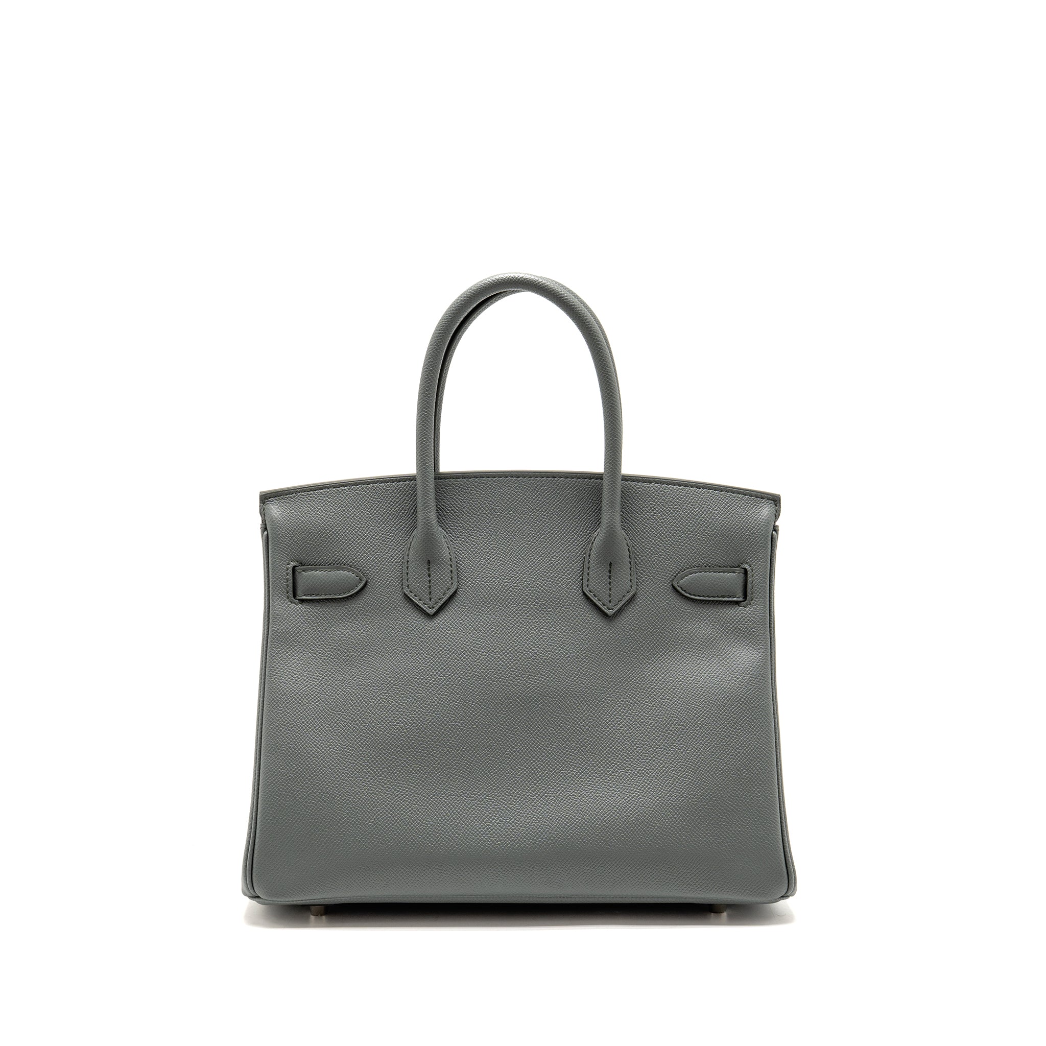 Hermes Birkin 30 Epsom Vert Amande SHW Stamp Y - Image 2