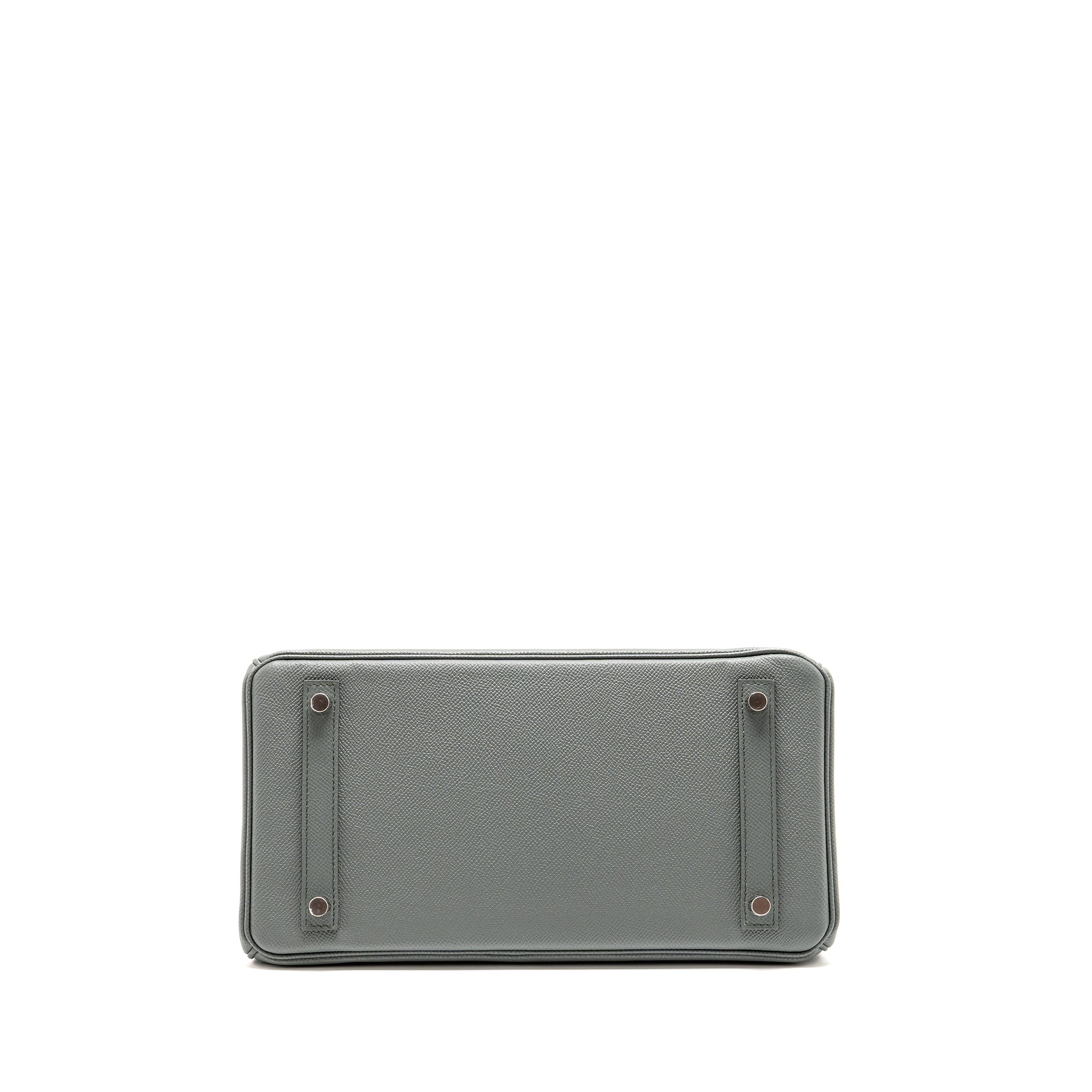 Hermes Birkin 30 Epsom Vert Amande SHW Stamp Y - Image 6