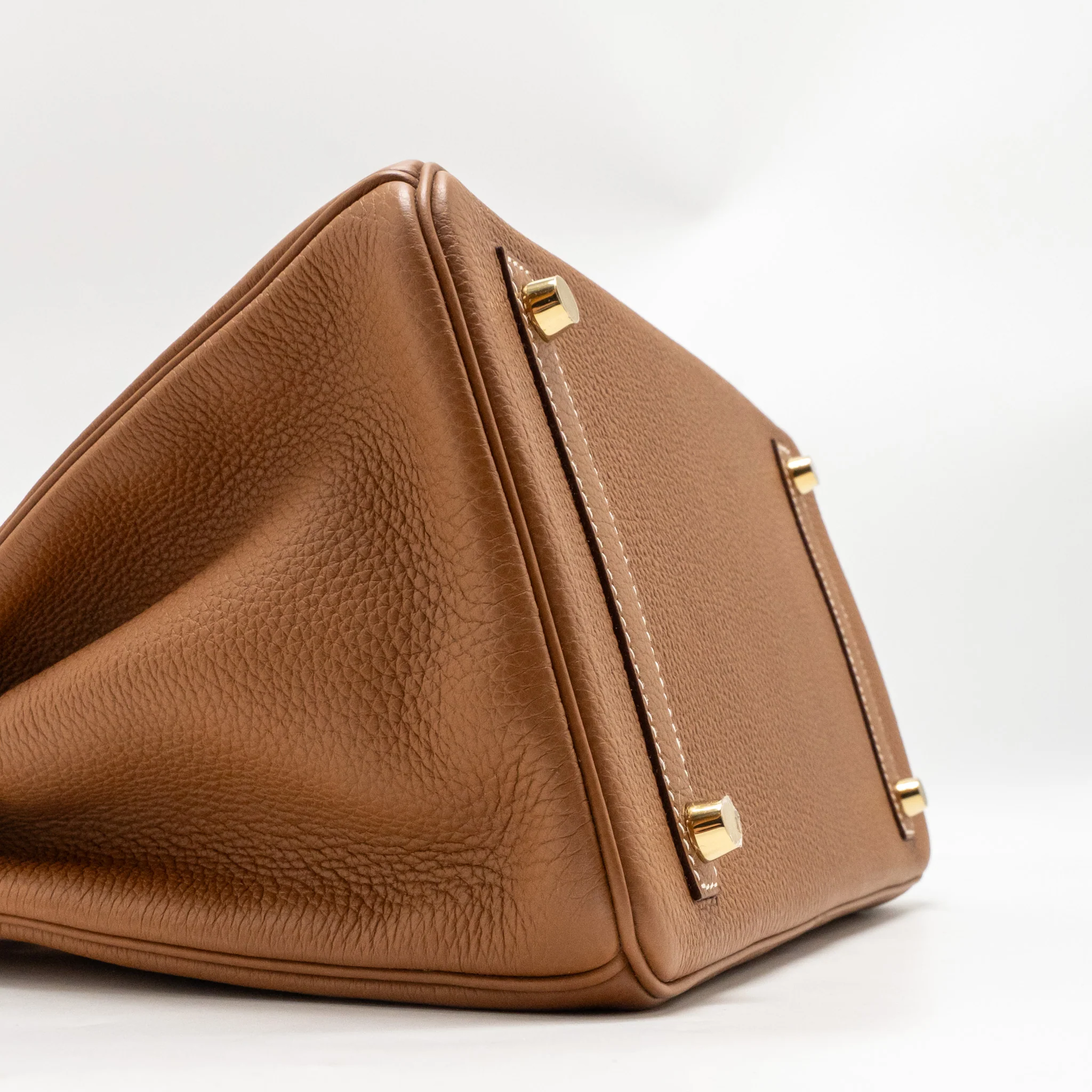 Hermes birkin 30 togo gold GHW stamp B - Image 7