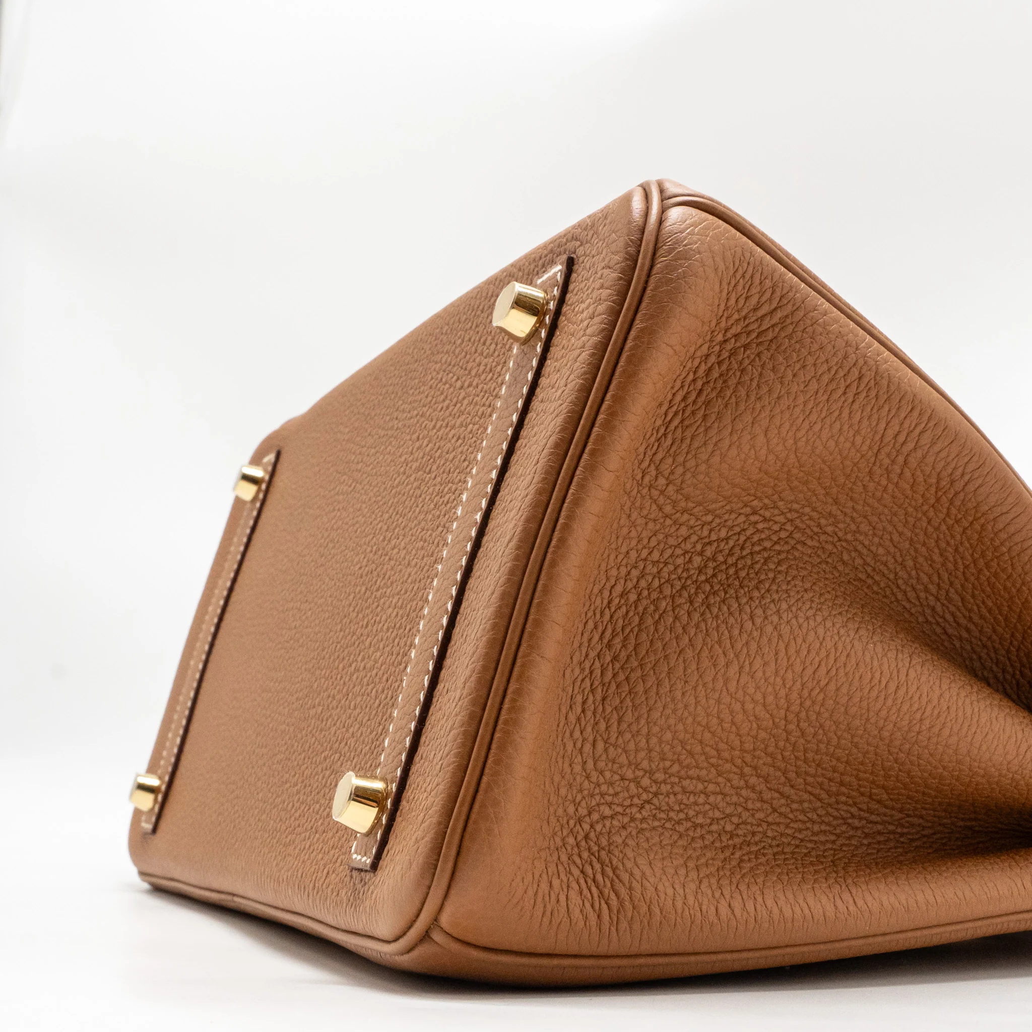 Hermes birkin 30 togo gold GHW stamp B - Image 8