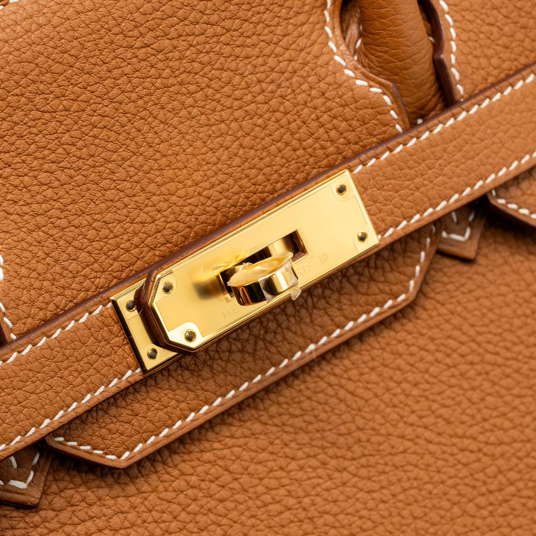 Hermes Birkin 30 Togo Gold GHW Stamp U - Image 12