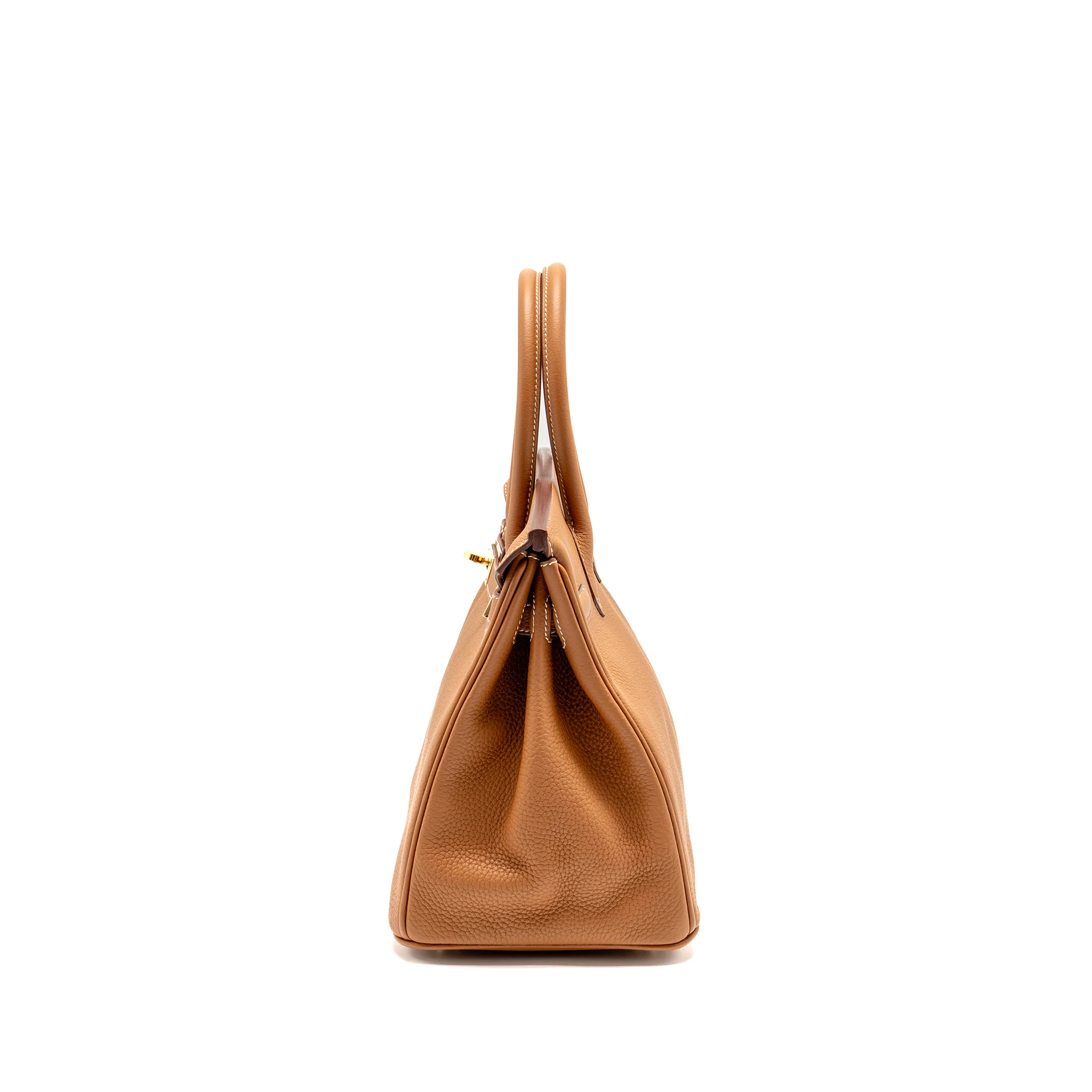 Hermes Birkin 30 Togo Gold GHW Stamp U - Image 3