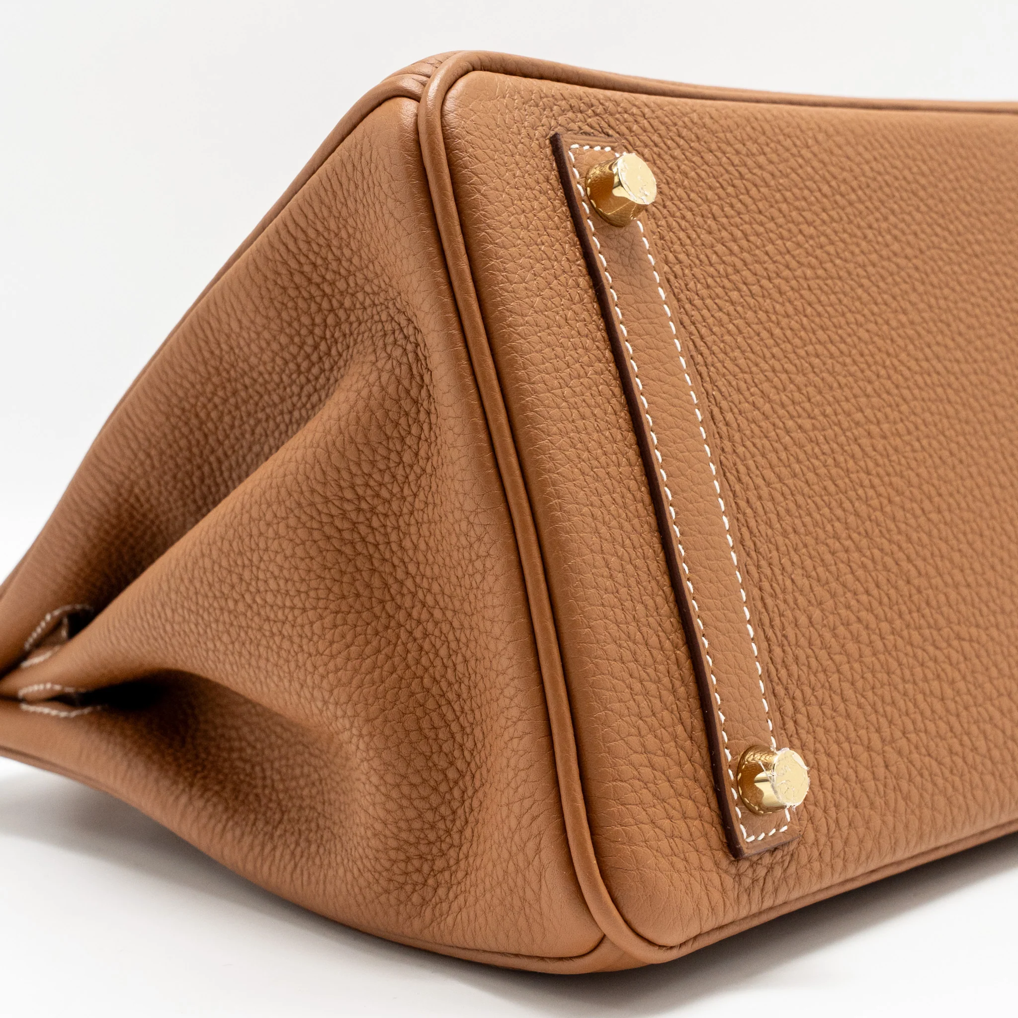 Hermes Birkin 30 Togo Gold GHW Stamp U - Image 6