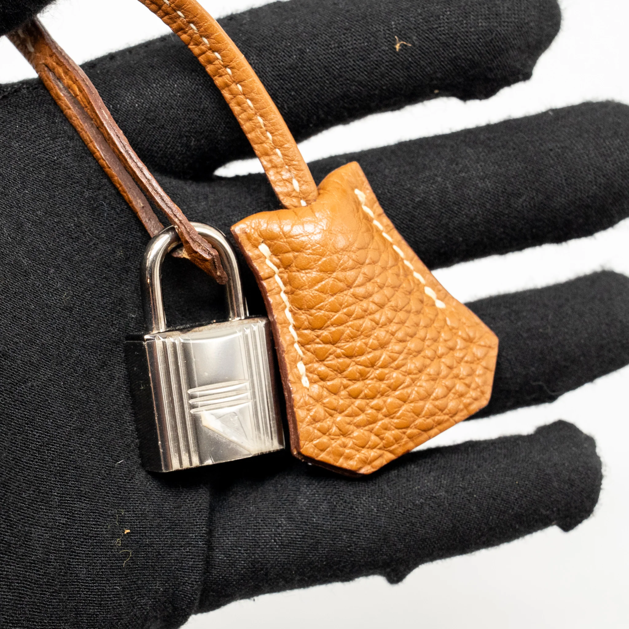 Hermes Birkin 30 Togo Gold SHW Stamp Square G - Image 18
