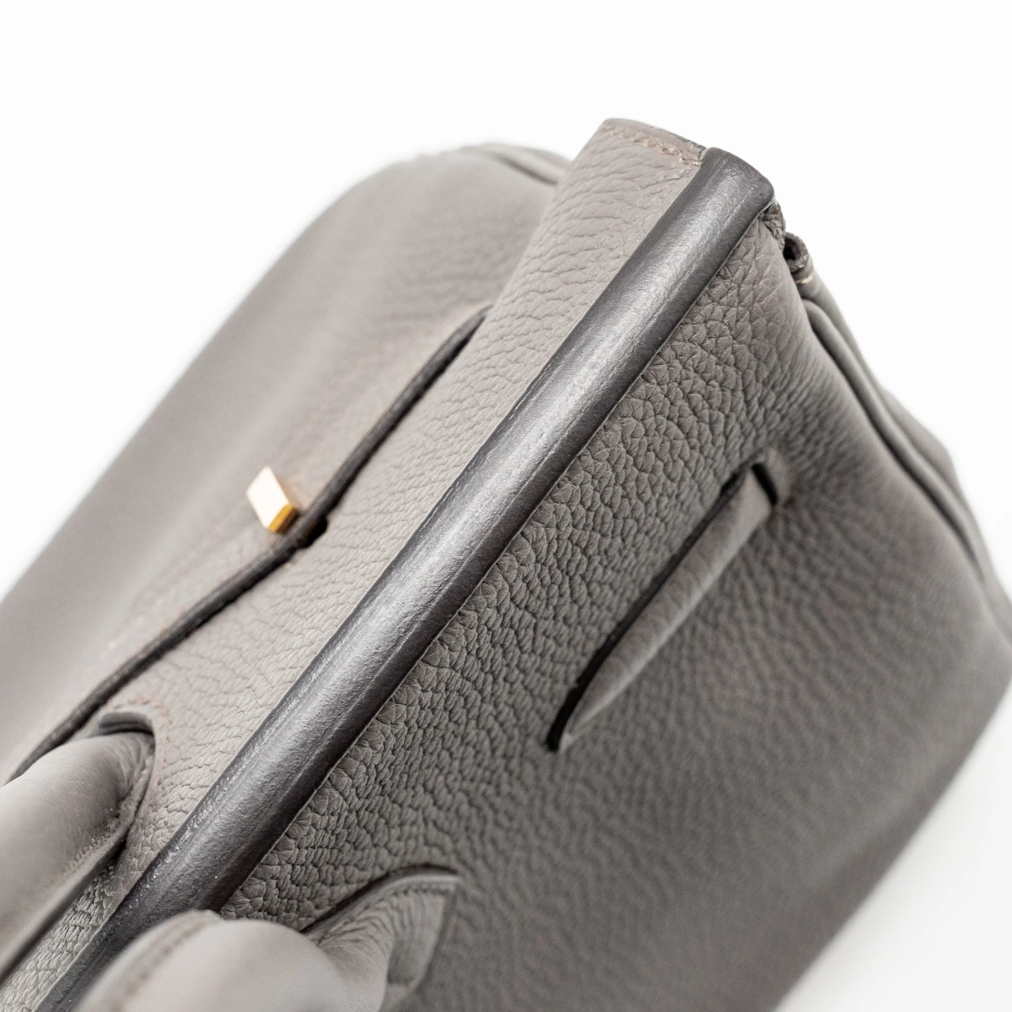 Hermes Birkin 30 Togo Gris Etain RGHW Stamp D - Image 13