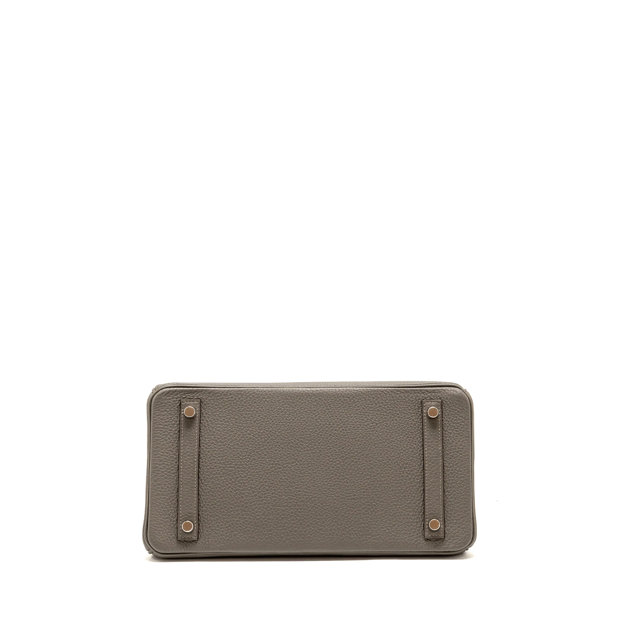Hermes Birkin 30 Togo Gris Meyer SHW Stamp B - Image 5