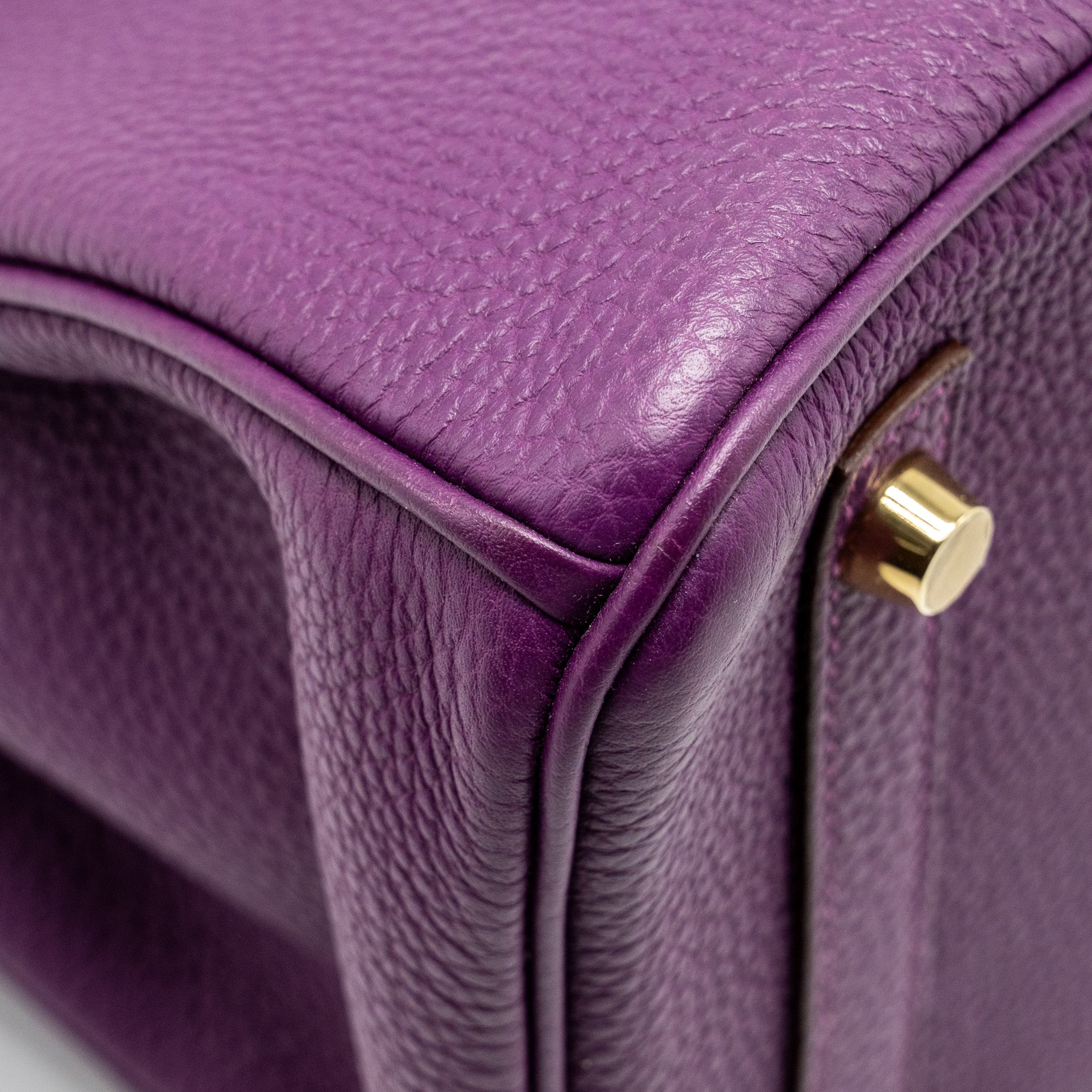 Hermes Birkin 30 Togo P9 Anemone GHW Stamp Square R - Image 10