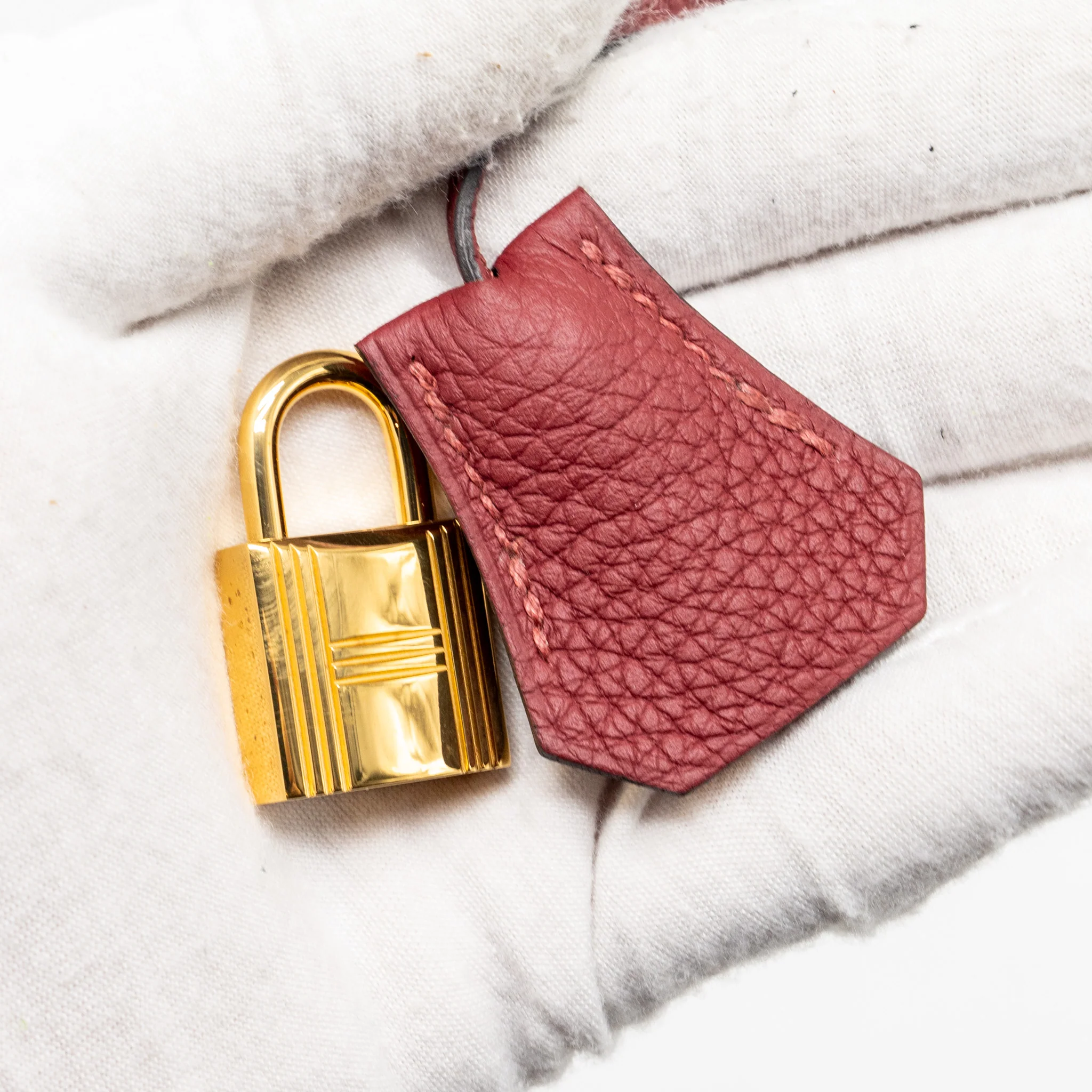 Hermes Birkin 30 togo rouge grenat GHW stamp A - Image 19
