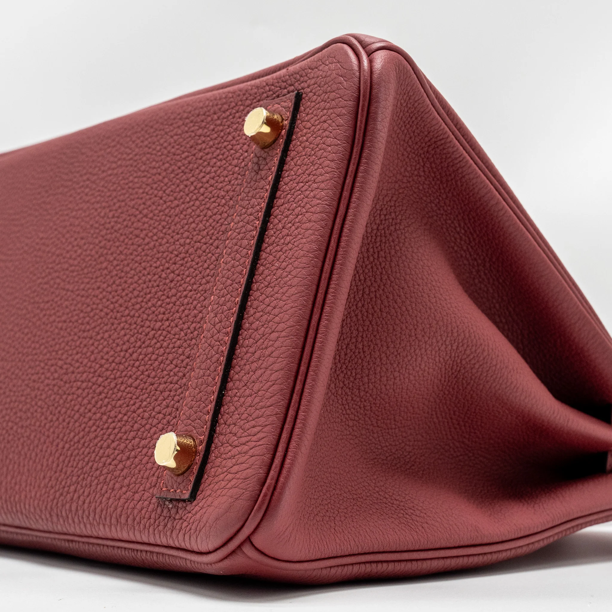 Hermes Birkin 30 togo rouge grenat GHW stamp A - Image 7