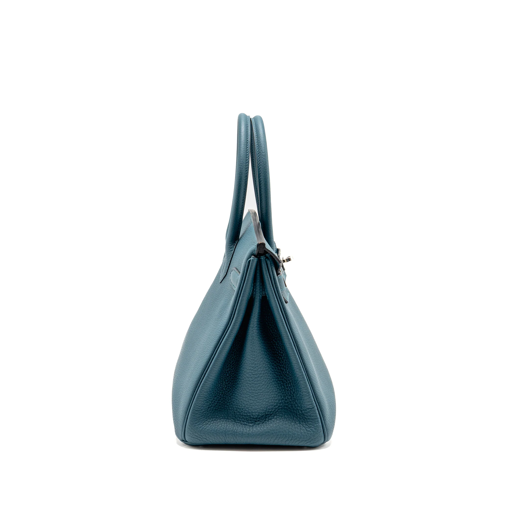 Hermes birkin 30 togo vert Bosphorus / blue ocean SHW stamp Z - Image 3