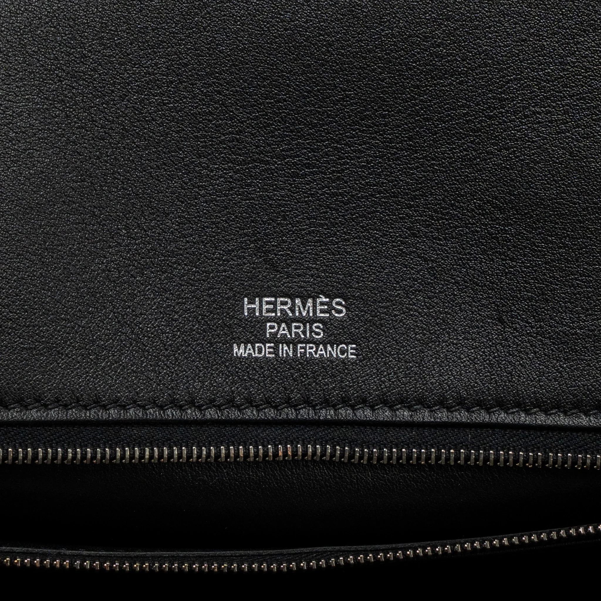 Hermes birkin 35 De camp Dechainee limited edition toile canvas / swift Black SHW Stamp A - Image 16