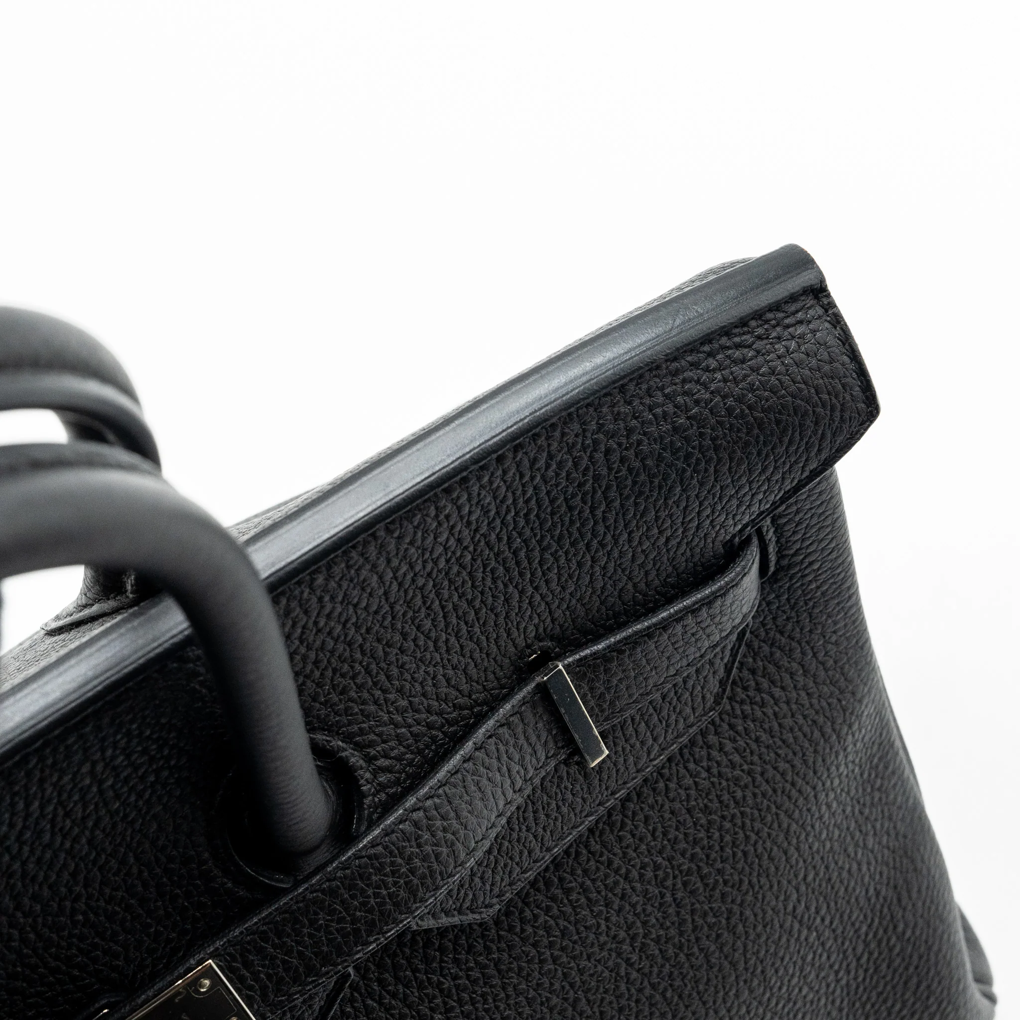 Hermes birkin 35 togo black SHW stamp C - Image 11